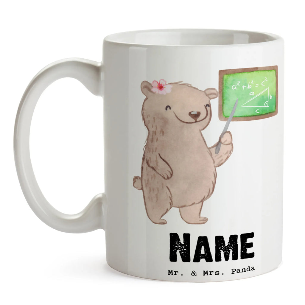 Personalisierte Tasse Nachhilfelehrerin Mathe mit Herz Personalisiert, Namenstasse, Drucken, Tasse mit Namen, Personalisierte Tasse, Wunschname, Tasse, Namen, Beruf, Ausbildung, Jubiläum, Abschied, Rente, Kollege, Kollegin, Geschenk, Schenken, Arbeitskollege, Mitarbeiter, Firma, Danke, Dankeschön, Mathematik Nachhilfelehrerin, Mathe Nachhilfe, Nachhilfeunterrricht