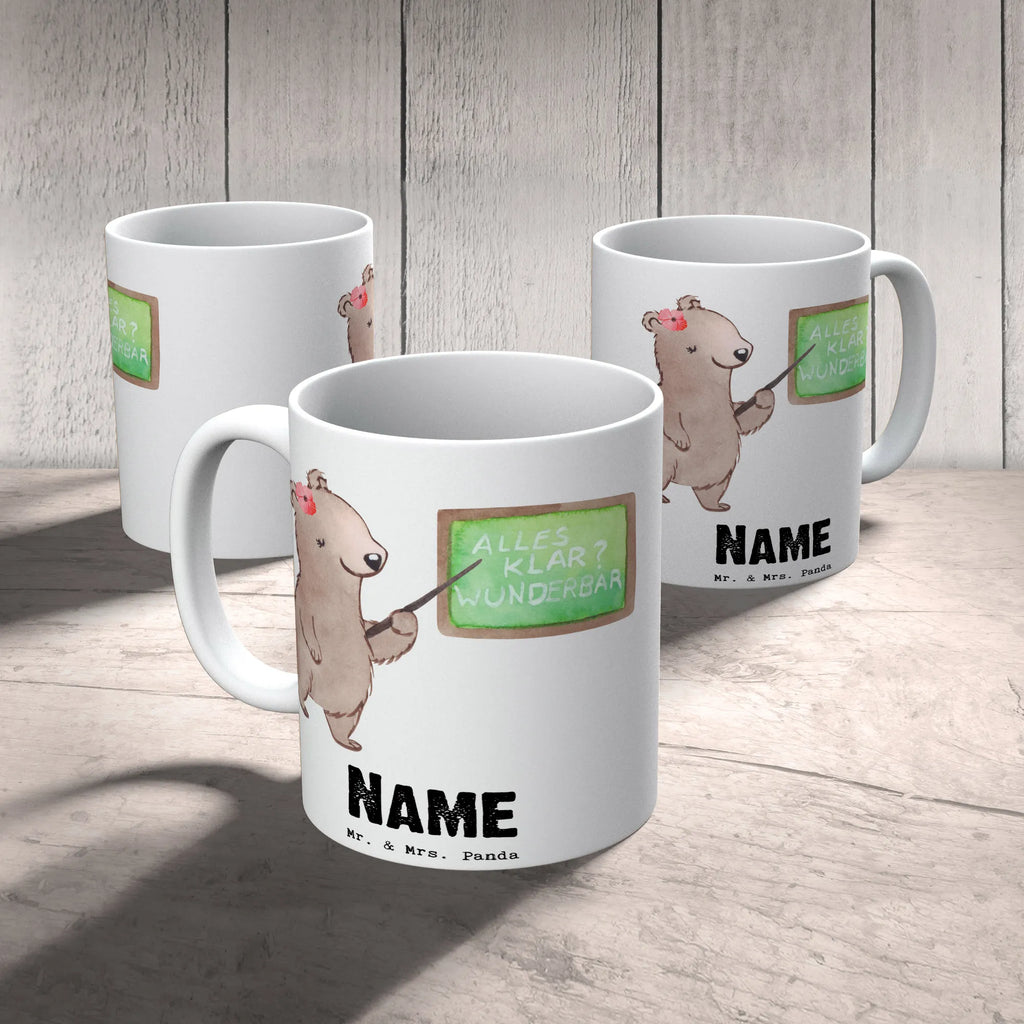 Personalisierte Tasse Sachkundelehrerin mit Herz Tasse, Namenstasse, Personalisiert, Wunschname, Tasse mit Namen, Namen, Drucken, Personalisierte Tasse, Beruf, Ausbildung, Jubiläum, Abschied, Rente, Kollege, Kollegin, Geschenk, Schenken, Arbeitskollege, Mitarbeiter, Firma, Danke, Dankeschön, Sachkundeunterricht, Schule, Grundschule, Sachkundelehrerin