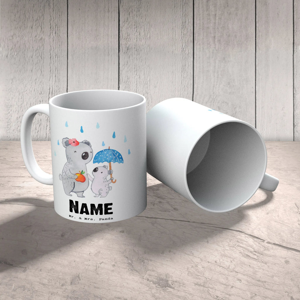 Personalisierte Tasse Tagesmutter mit Herz Namenstasse, Tasse, Drucken, Personalisierte Tasse, Namen, Personalisiert, Tasse mit Namen, Wunschname, Beruf, Ausbildung, Jubiläum, Abschied, Rente, Kollege, Kollegin, Geschenk, Schenken, Arbeitskollege, Mitarbeiter, Firma, Danke, Dankeschön