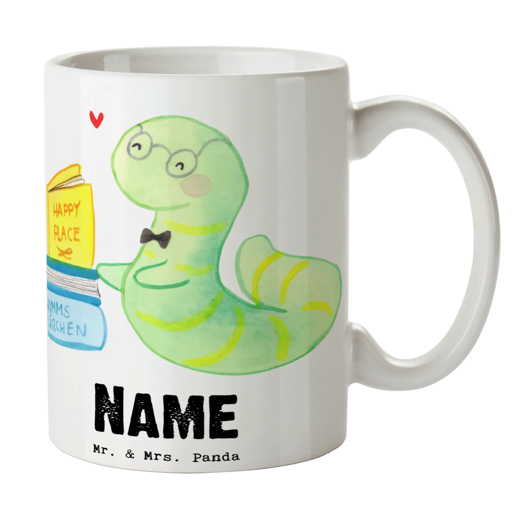 Personalisierte Tasse Bibliothekar mit Herz Tasse mit Namen, Wunschname, Personalisierte Tasse, Namenstasse, Drucken, Tasse, Namen, Personalisiert, Beruf, Ausbildung, Jubiläum, Abschied, Rente, Kollege, Kollegin, Geschenk, Schenken, Arbeitskollege, Mitarbeiter, Firma, Danke, Dankeschön, Buchhandlung, Bibliothekar, Bücherliebe, Leseratte, Bücherwurm, Bibliothek