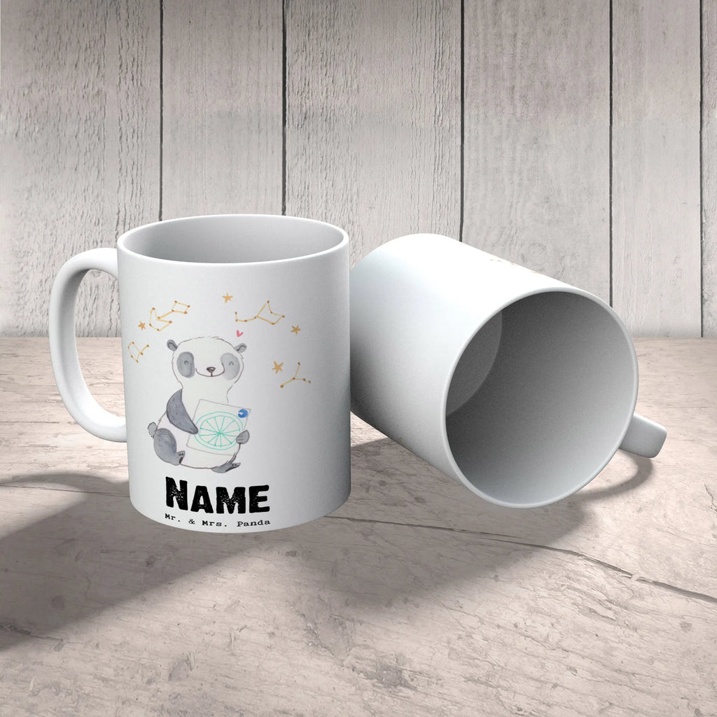 Personalised cup panda astrology Gift, sport, hobby, giving, thank you, award, profit, athlete, horoscope, Astrology, constellations