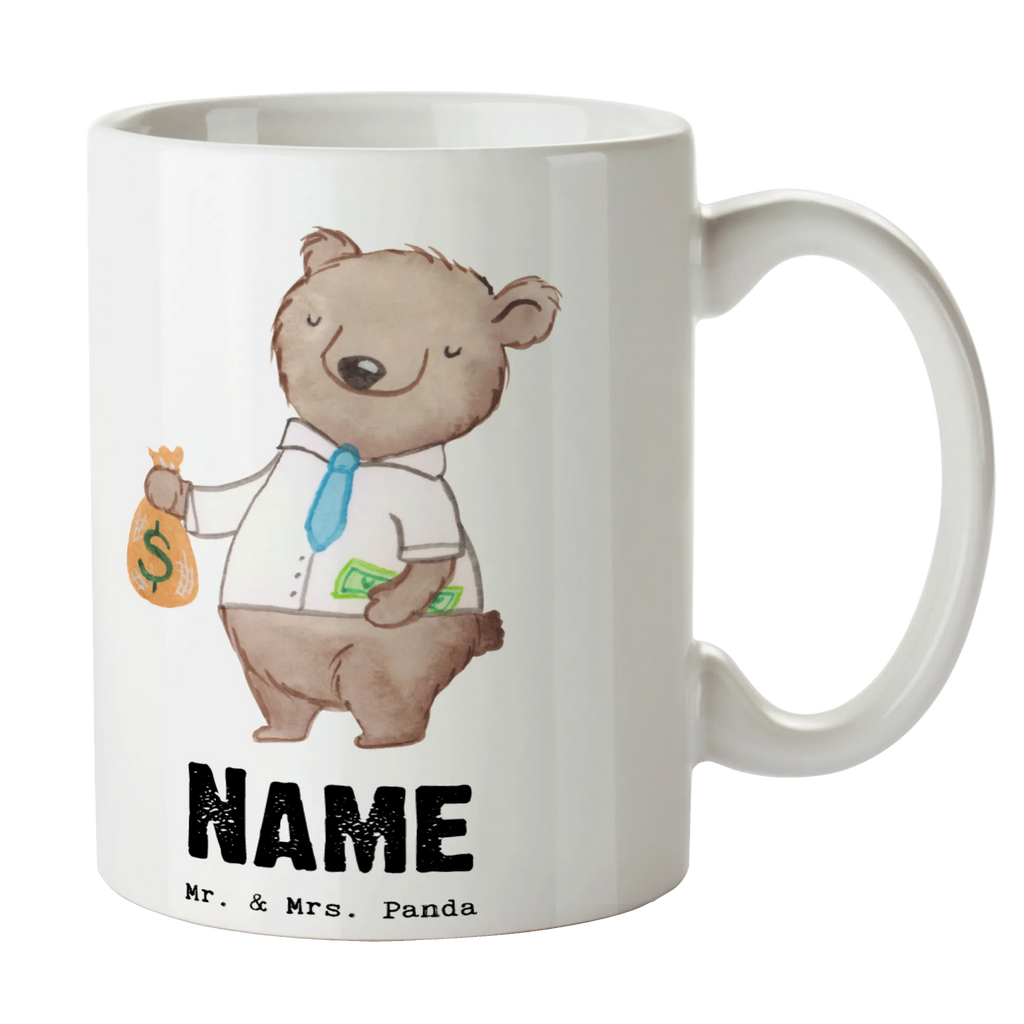 Spersonalizowany kubek Skarbnik Serce Tasse mit Namen, Tasse, Drucken, Wunschname, Personalisierte Tasse, Personalisiert, Namen, Namenstasse, Beruf, Ausbildung, Jubiläum, Abschied, Rente, Kollege, Kollegin, Geschenk, Schenken, Arbeitskollege, Mitarbeiter, Firma, Danke, Dankeschön, Schatzmeister, Verein, Kassenwart