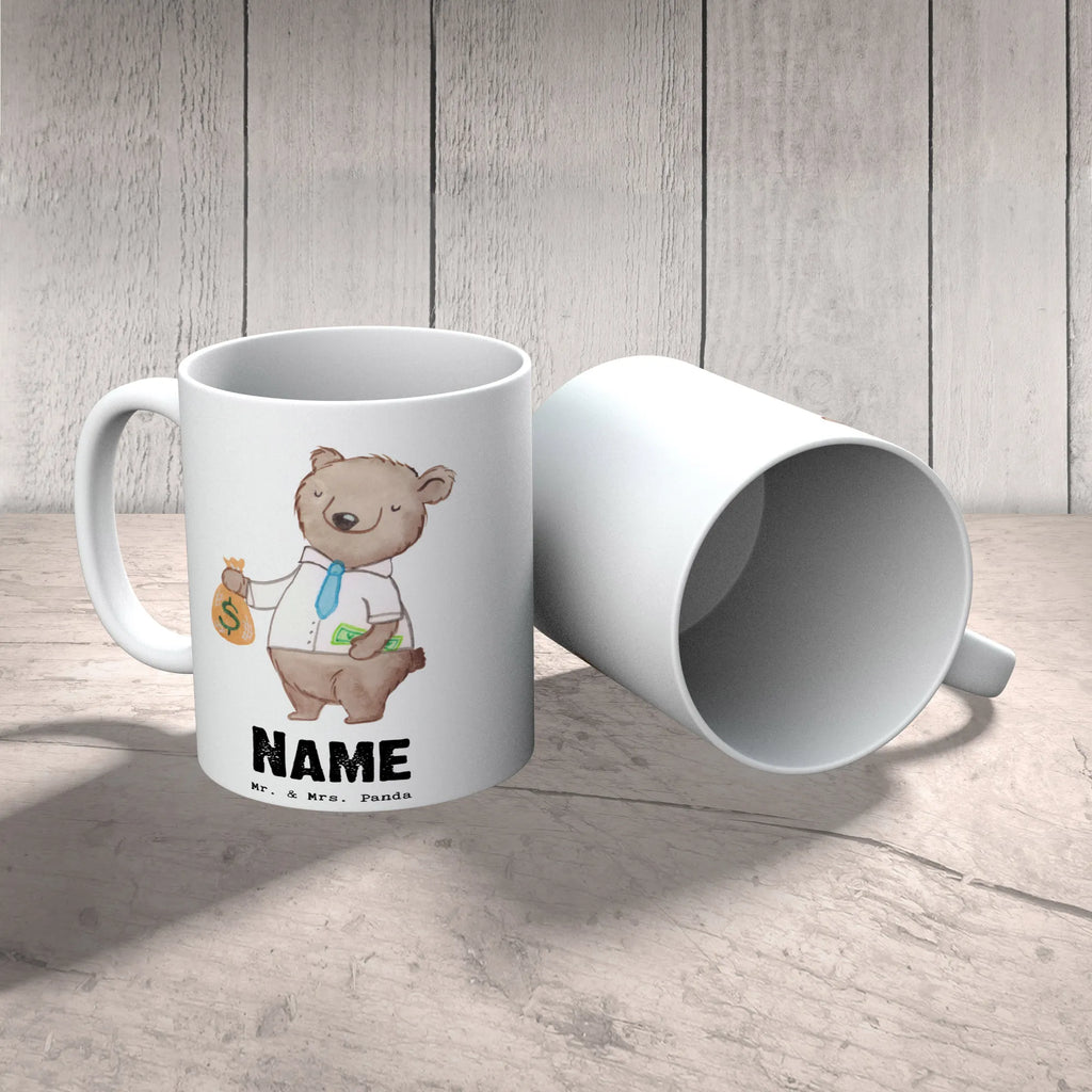 Spersonalizowany kubek Skarbnik Serce Tasse mit Namen, Tasse, Drucken, Wunschname, Personalisierte Tasse, Personalisiert, Namen, Namenstasse, Beruf, Ausbildung, Jubiläum, Abschied, Rente, Kollege, Kollegin, Geschenk, Schenken, Arbeitskollege, Mitarbeiter, Firma, Danke, Dankeschön, Schatzmeister, Verein, Kassenwart
