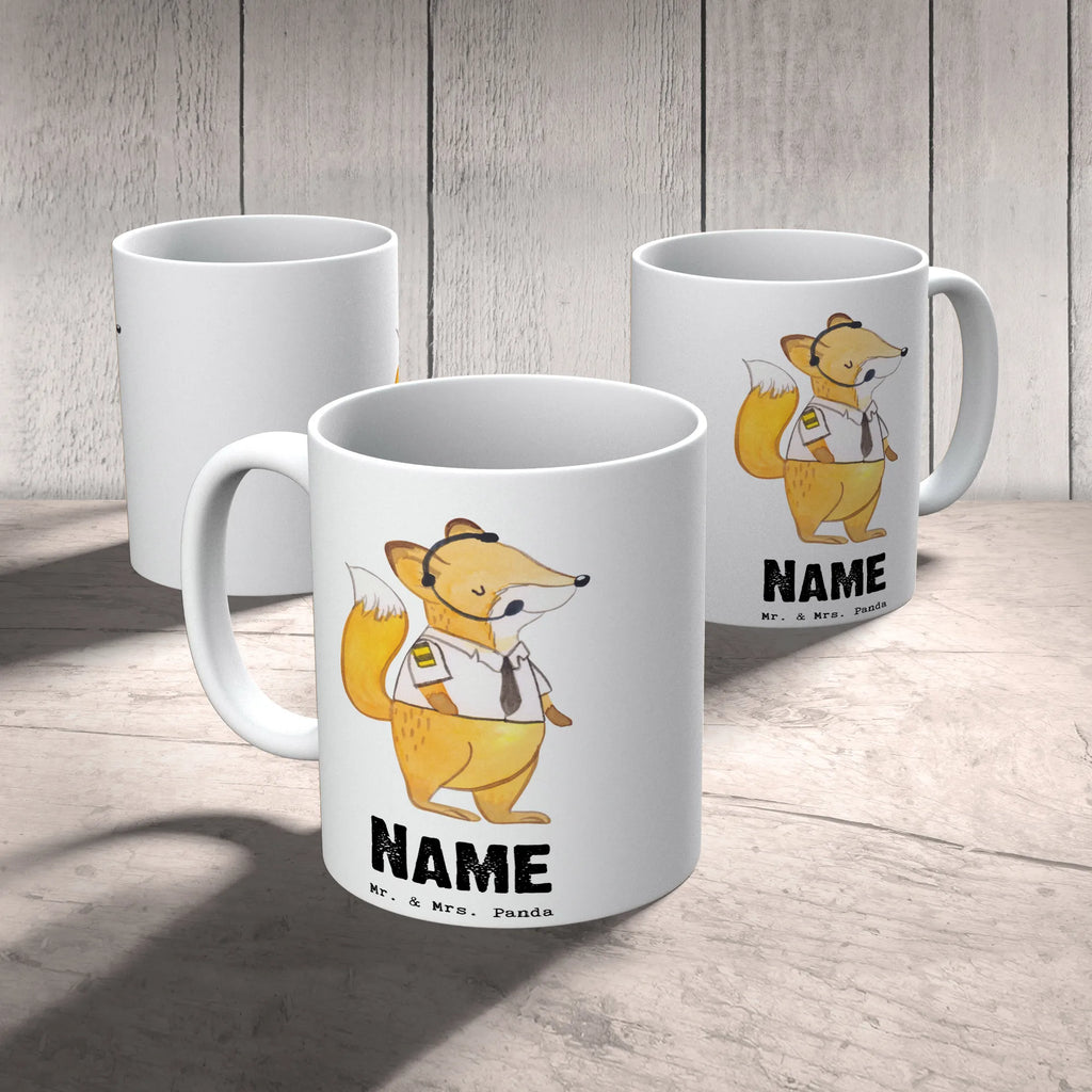 Personalisierte Tasse Pilot mit Herz Personalisierte Tasse, Personalisiert, Namen, Drucken, Wunschname, Tasse mit Namen, Namenstasse, Tasse, Beruf, Ausbildung, Jubiläum, Abschied, Rente, Kollege, Kollegin, Geschenk, Schenken, Arbeitskollege, Mitarbeiter, Firma, Danke, Dankeschön, Flugzeug, Flugkapitän, Pilot, Cockpit