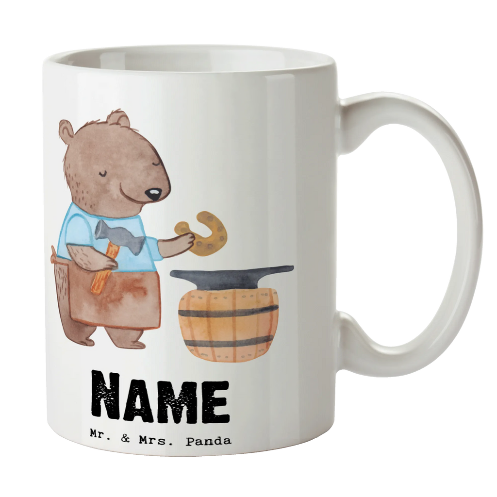 Personalisierte Tasse Schmied mit Herz Personalisierte Tasse, Drucken, Namen, Tasse, Namenstasse, Wunschname, Personalisiert, Tasse mit Namen, Beruf, Ausbildung, Jubiläum, Abschied, Rente, Kollege, Kollegin, Geschenk, Schenken, Arbeitskollege, Mitarbeiter, Firma, Danke, Dankeschön