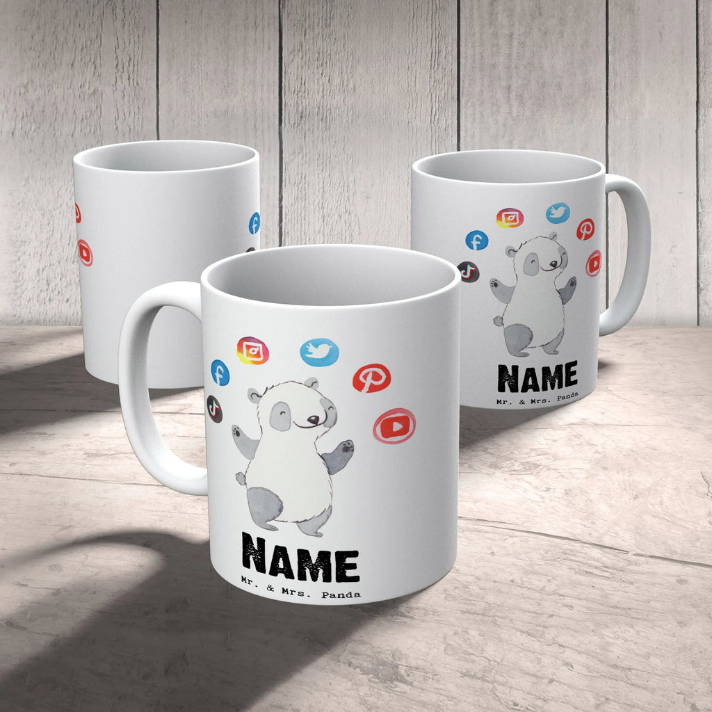 Personalisierte Tasse Social Media Manager mit Herz Wunschname, Tasse mit Namen, Namen, Personalisierte Tasse, Drucken, Tasse, Personalisiert, Namenstasse, Geschenk, Schenken, Jubiläum, Danke, Dankeschön, Beruf, Ausbildung, Abschied, Rente, Kollege, Kollegin, Arbeitskollege, Mitarbeiter, Firma