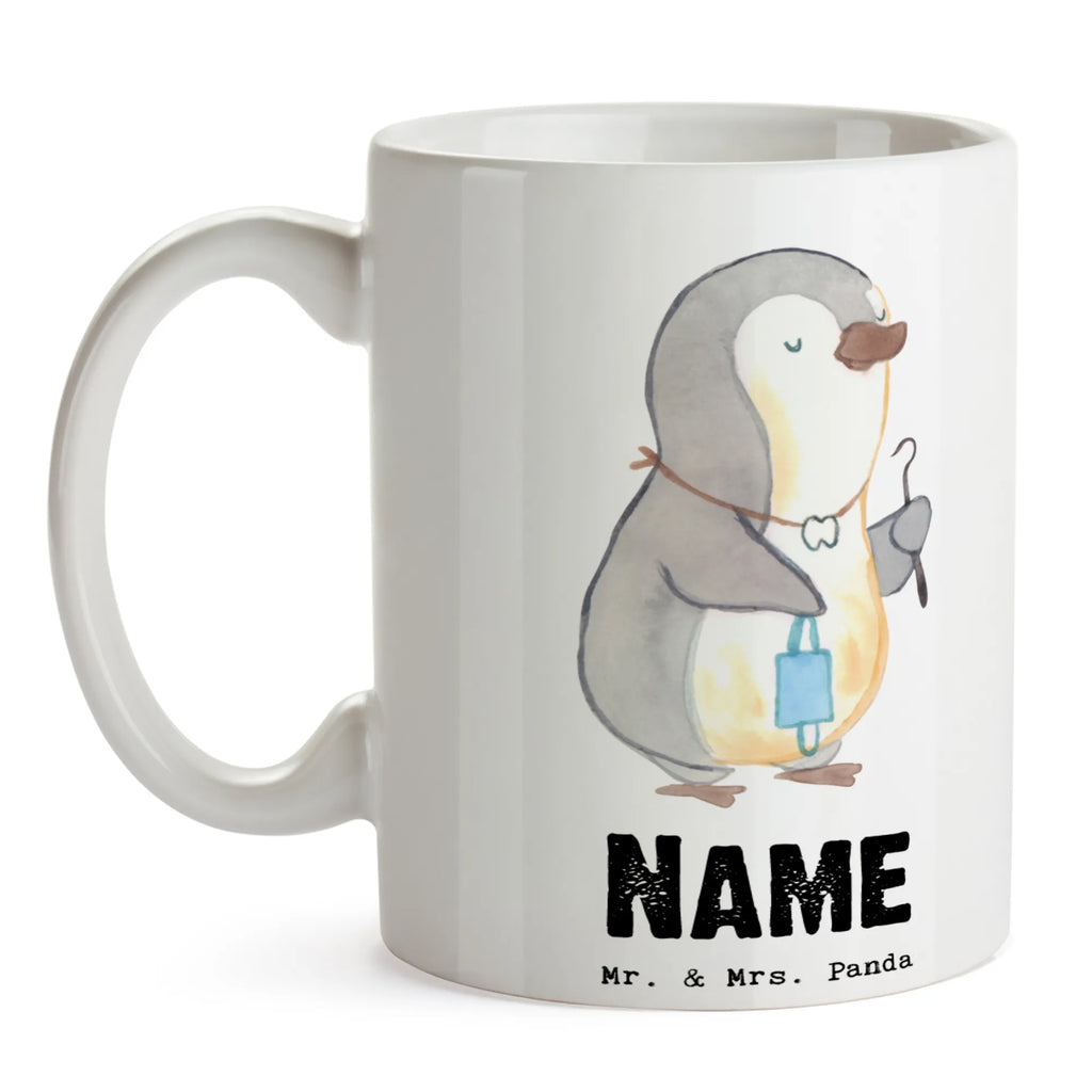Personalisierte Tasse Zahnmedizinischer Fachangestellter mit Herz Namenstasse, Wunschname, Namen, Personalisiert, Drucken, Personalisierte Tasse, Tasse, Tasse mit Namen, Beruf, Ausbildung, Jubiläum, Abschied, Rente, Kollege, Kollegin, Geschenk, Schenken, Arbeitskollege, Mitarbeiter, Firma, Danke, Dankeschön