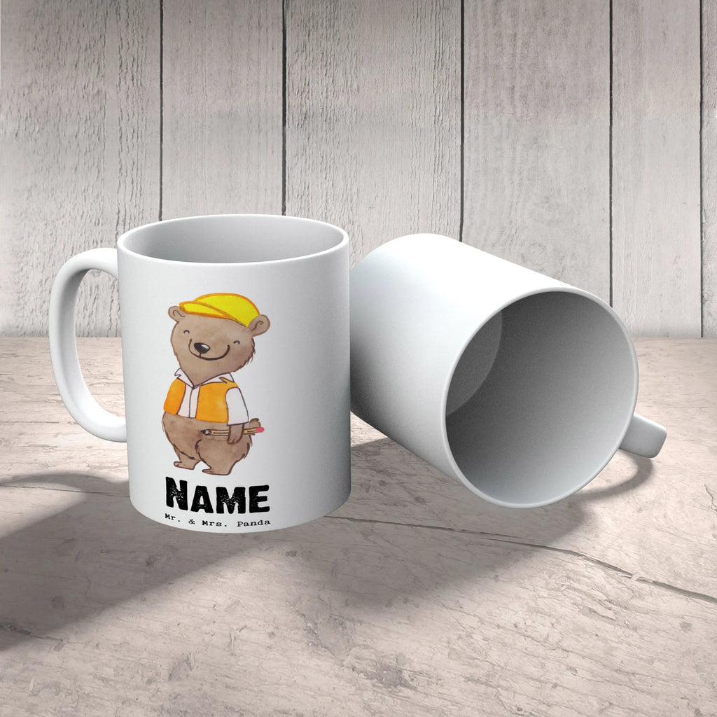 Personalised cup civil engineer Heart gift, gift idea, best, farewell gift, passing exam, anniversary, retirement, promotion, job start, sayings, funny, profession