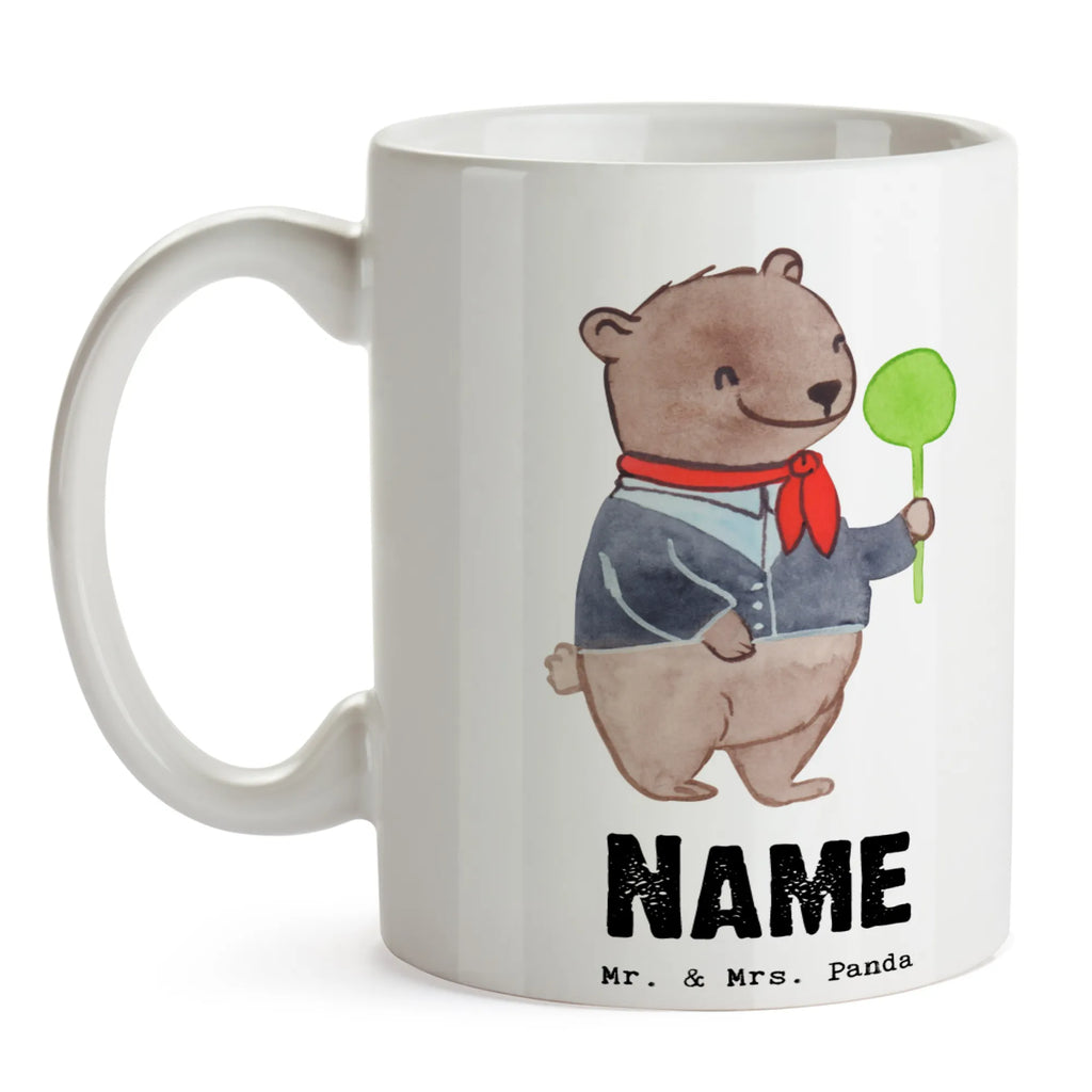 Personalisierte Tasse Schaffnerin mit Herz Personalisierte Tasse, Tasse, Wunschname, Namenstasse, Drucken, Personalisiert, Namen, Tasse mit Namen, Beruf, Ausbildung, Jubiläum, Abschied, Rente, Kollege, Kollegin, Geschenk, Schenken, Arbeitskollege, Mitarbeiter, Firma, Danke, Dankeschön