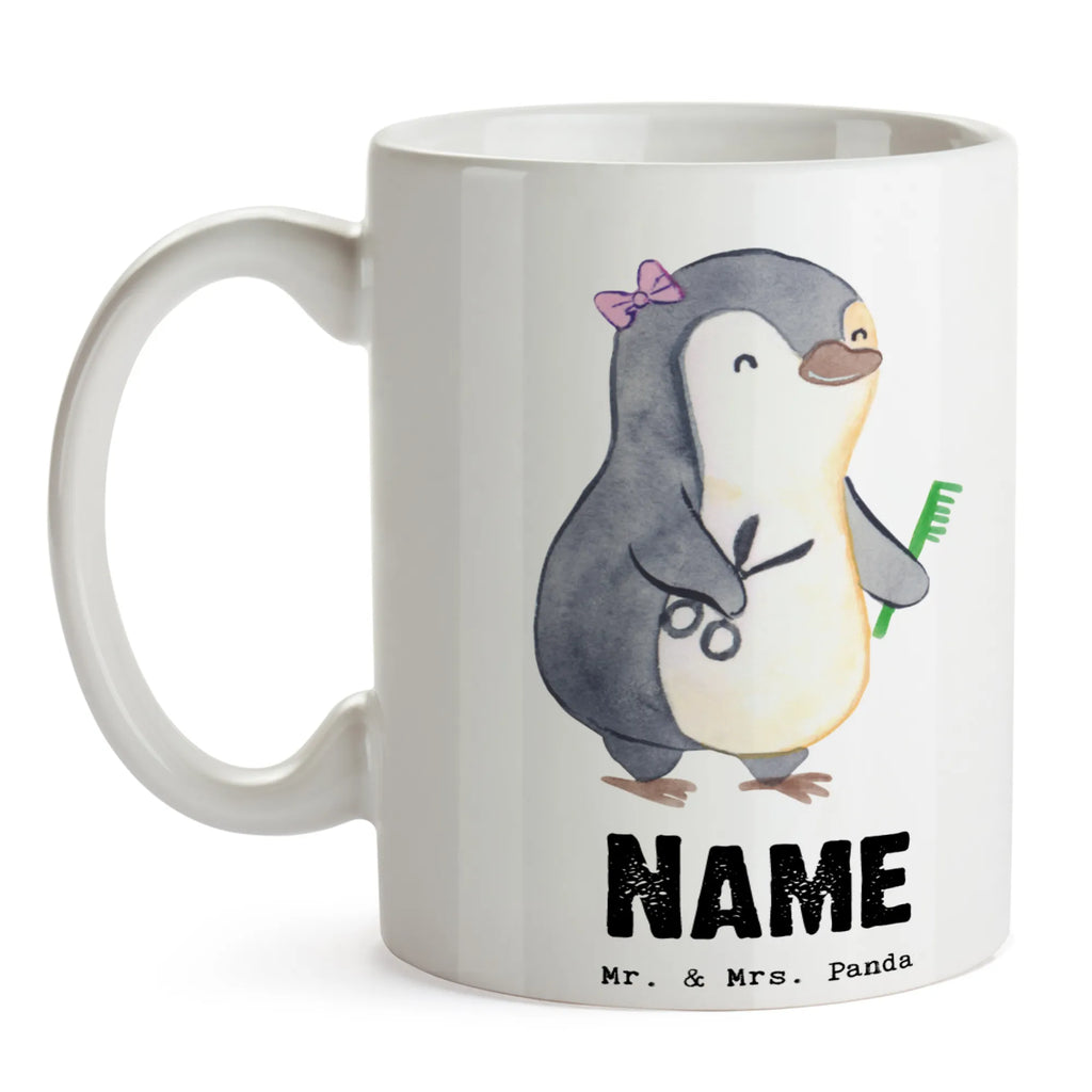 Personalisierte Tasse Hairstylistin mit Herz Personalisierte Tasse, Personalisiert, Drucken, Tasse mit Namen, Namenstasse, Wunschname, Namen, Tasse, Beruf, Ausbildung, Jubiläum, Abschied, Rente, Kollege, Kollegin, Geschenk, Schenken, Arbeitskollege, Mitarbeiter, Firma, Danke, Dankeschön, Frisörin, Haarstylistin, Friseursalon, Hairstylistin