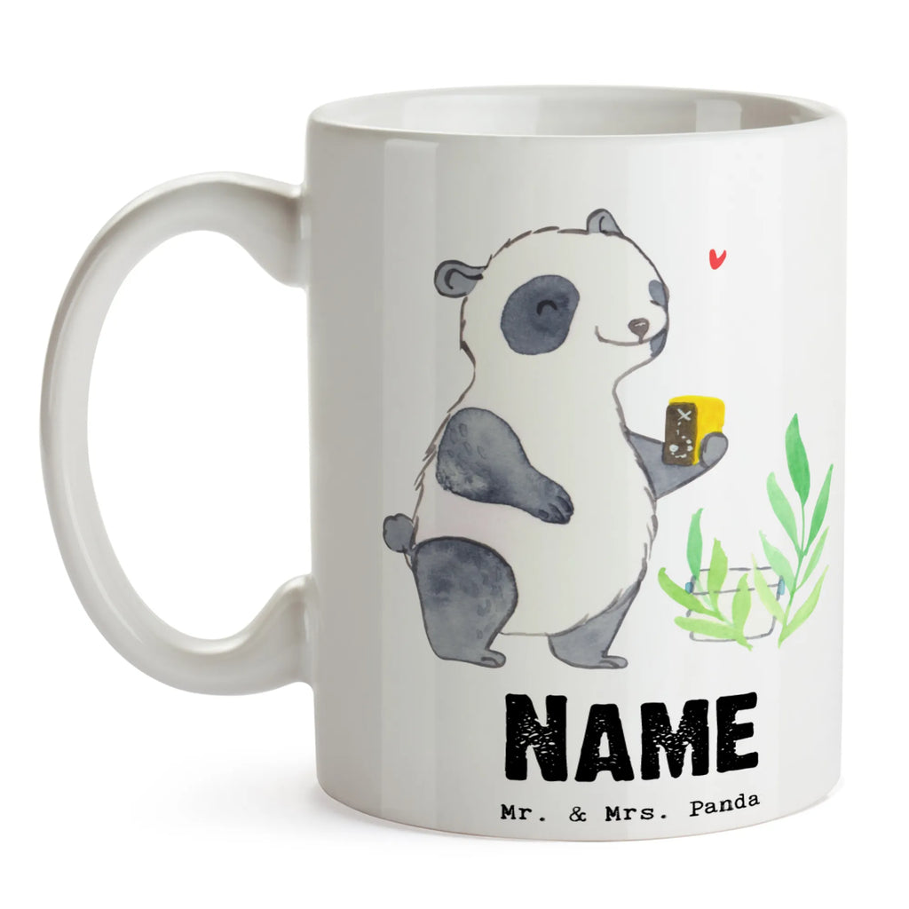 Personalised cup panda geocaching Gift, sport, hobby, giving, thank you, award, profit, athlete, Geocaching, GPS scavenger hunts, open caching, treasure hunts