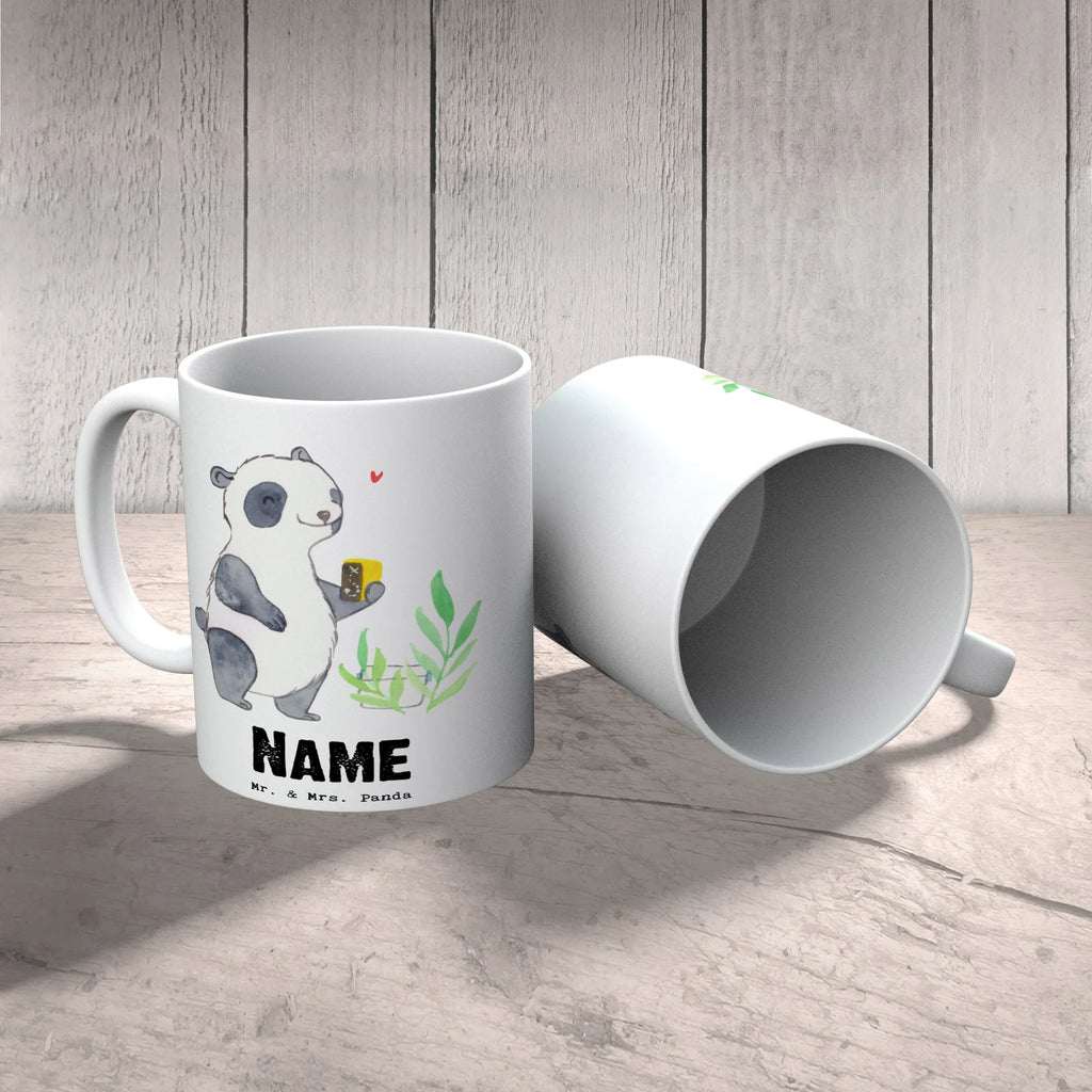 Personalised cup panda geocaching Gift, sport, hobby, giving, thank you, award, profit, athlete, Geocaching, GPS scavenger hunts, open caching, treasure hunts