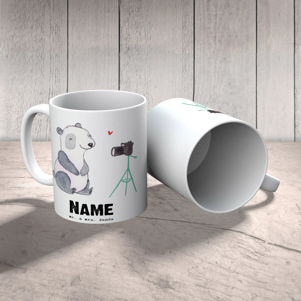 Personalisierte Tasse Vlogger mit Herz Wunschname, Namen, Tasse, Tasse mit Namen, Drucken, Personalisiert, Namenstasse, Personalisierte Tasse, Beruf, Ausbildung, Jubiläum, Abschied, Rente, Kollege, Kollegin, Geschenk, Schenken, Arbeitskollege, Mitarbeiter, Firma, Danke, Dankeschön