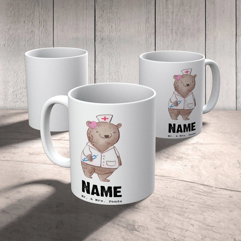 Personalisierte Tasse Ärztin mit Herz Wunschname, Tasse, Namenstasse, Tasse mit Namen, Personalisiert, Drucken, Namen, Personalisierte Tasse, Beruf, Ausbildung, Jubiläum, Abschied, Rente, Kollege, Kollegin, Geschenk, Schenken, Arbeitskollege, Mitarbeiter, Firma, Danke, Dankeschön, Medizinerin, Medizinstudium, Hausärztin, Doktorin, Arztpraxis, Doktortitel, Ärztin