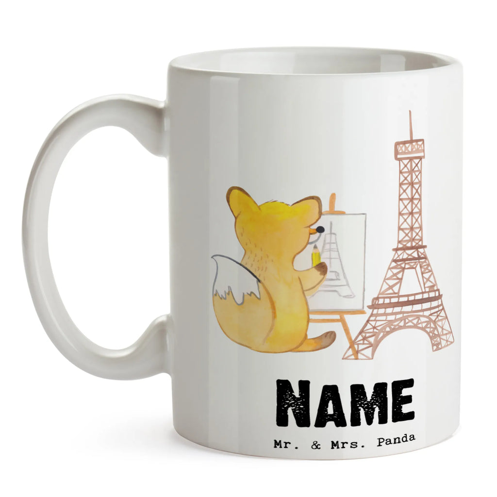 Personalised cup Fox Urban sketching Gift, sport, hobby, giving, thank you, award, profit, athlete, Urban sketching, drawing, painting, artist, drawing school