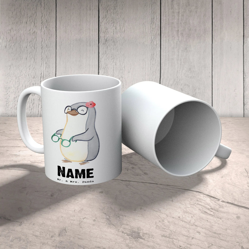 Personalisierte Tasse Augenoptikerin mit Herz Personalisierte Tasse, Namenstasse, Wunschname, Namen, Tasse mit Namen, Drucken, Tasse, Personalisiert, Beruf, Ausbildung, Jubiläum, Abschied, Rente, Kollege, Kollegin, Geschenk, Schenken, Arbeitskollege, Mitarbeiter, Firma, Danke, Dankeschön, Augenoptikerin, Optikerin, Augenärztin, Brillengeschäft, Eröffnung, Brillenverkäuferin, Optometristin