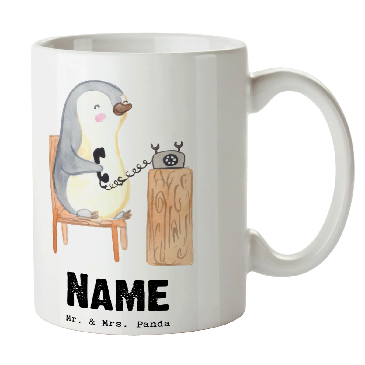 Personalised cup call center agent Heart gift, gift idea, best, farewell gift, passing exam, anniversary, retirement, promotion, job start, sayings, funny, profession
