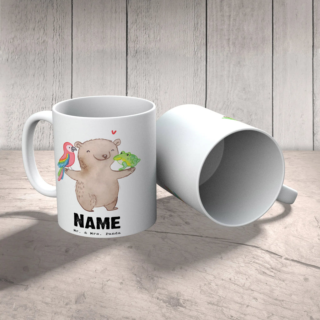 Personalisierte Tasse Tierpfleger mit Herz Personalisiert, Personalisierte Tasse, Drucken, Tasse mit Namen, Namenstasse, Wunschname, Tasse, Namen, Geschenk, Schenken, Jubiläum, Danke, Dankeschön, Beruf, Ausbildung, Abschied, Rente, Kollege, Kollegin, Arbeitskollege, Mitarbeiter, Firma
