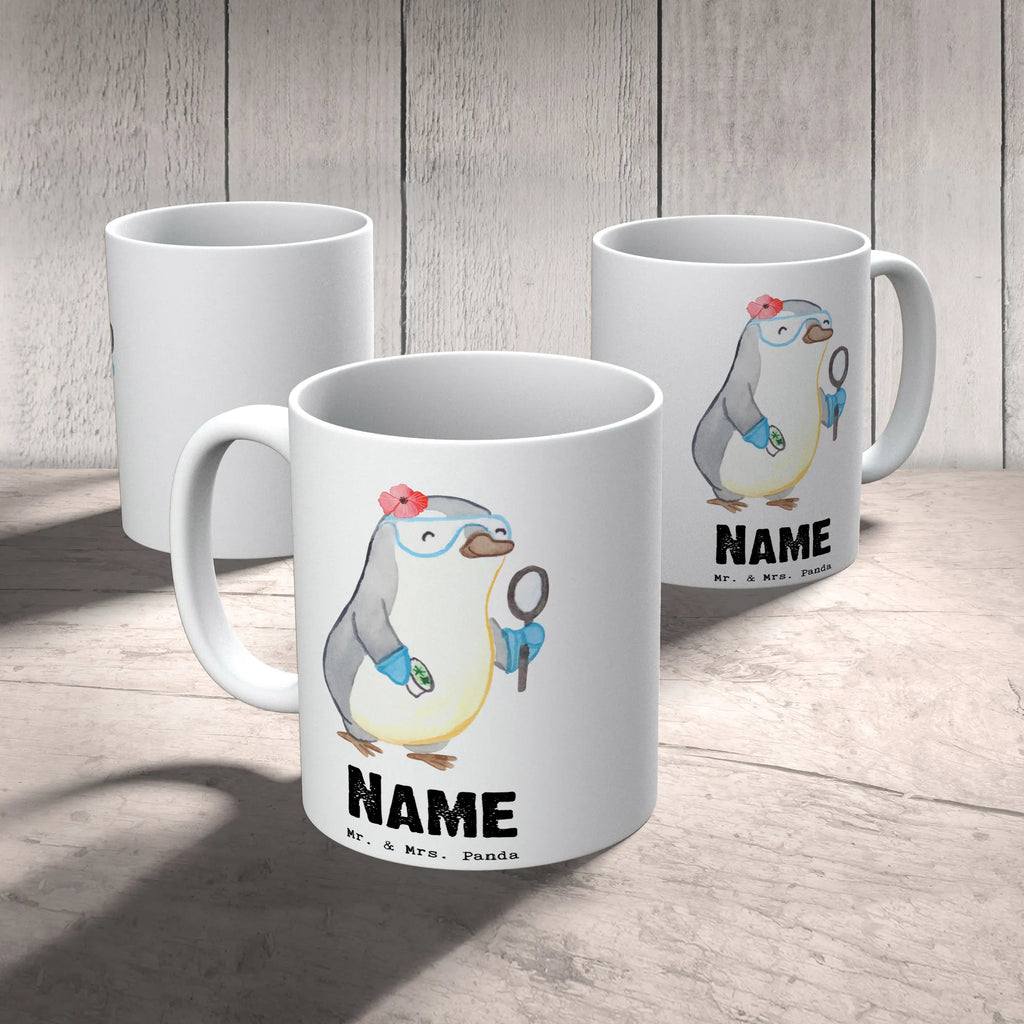 Personalisierte Tasse Mikrobiologin mit Herz Personalisiert, Tasse, Drucken, Wunschname, Personalisierte Tasse, Namen, Namenstasse, Tasse mit Namen, Beruf, Ausbildung, Jubiläum, Abschied, Rente, Kollege, Kollegin, Geschenk, Schenken, Arbeitskollege, Mitarbeiter, Firma, Danke, Dankeschön, Naturwissenschaftlerin, Forschung, Labor, Mikrobiologin