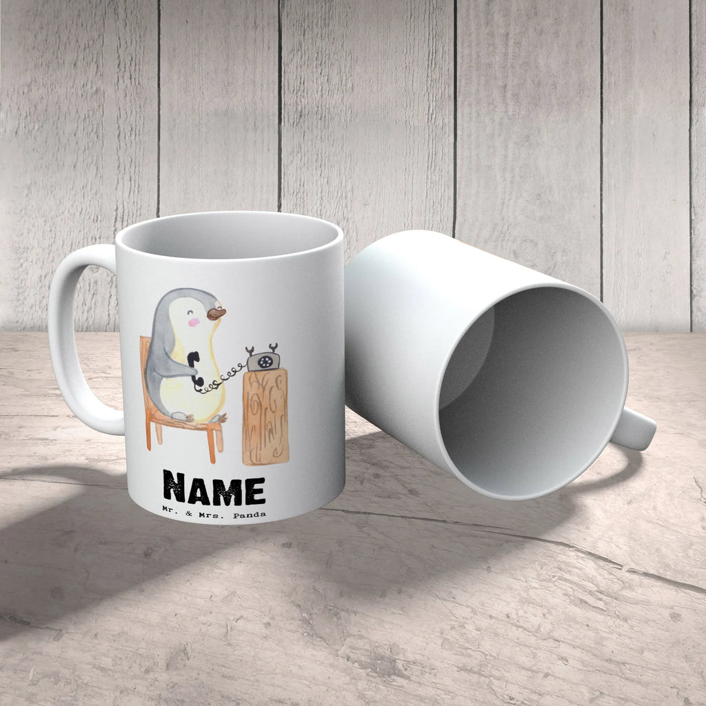 Personalisierte Tasse Sekretär mit Herz Namenstasse, Drucken, Personalisierte Tasse, Tasse mit Namen, Wunschname, Tasse, Personalisiert, Namen, Beruf, Ausbildung, Jubiläum, Abschied, Rente, Kollege, Kollegin, Geschenk, Schenken, Arbeitskollege, Mitarbeiter, Firma, Danke, Dankeschön