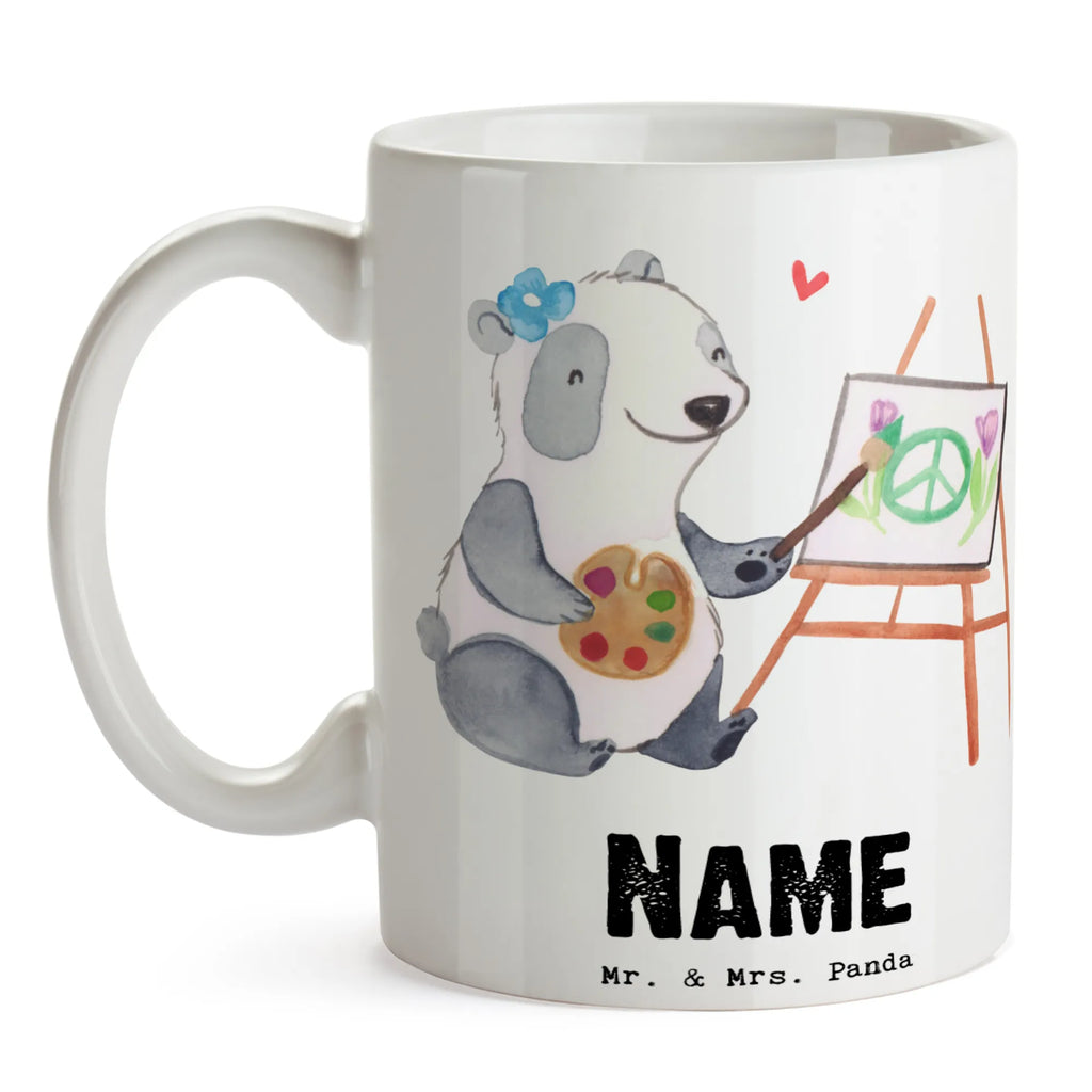 Personalisierte Tasse Gestalterinnen für visuelles Marketing mit Herz Wunschname, Tasse, Personalisiert, Personalisierte Tasse, Drucken, Namenstasse, Namen, Tasse mit Namen, Beruf, Ausbildung, Jubiläum, Abschied, Rente, Kollege, Kollegin, Geschenk, Schenken, Arbeitskollege, Mitarbeiter, Firma, Danke, Dankeschön