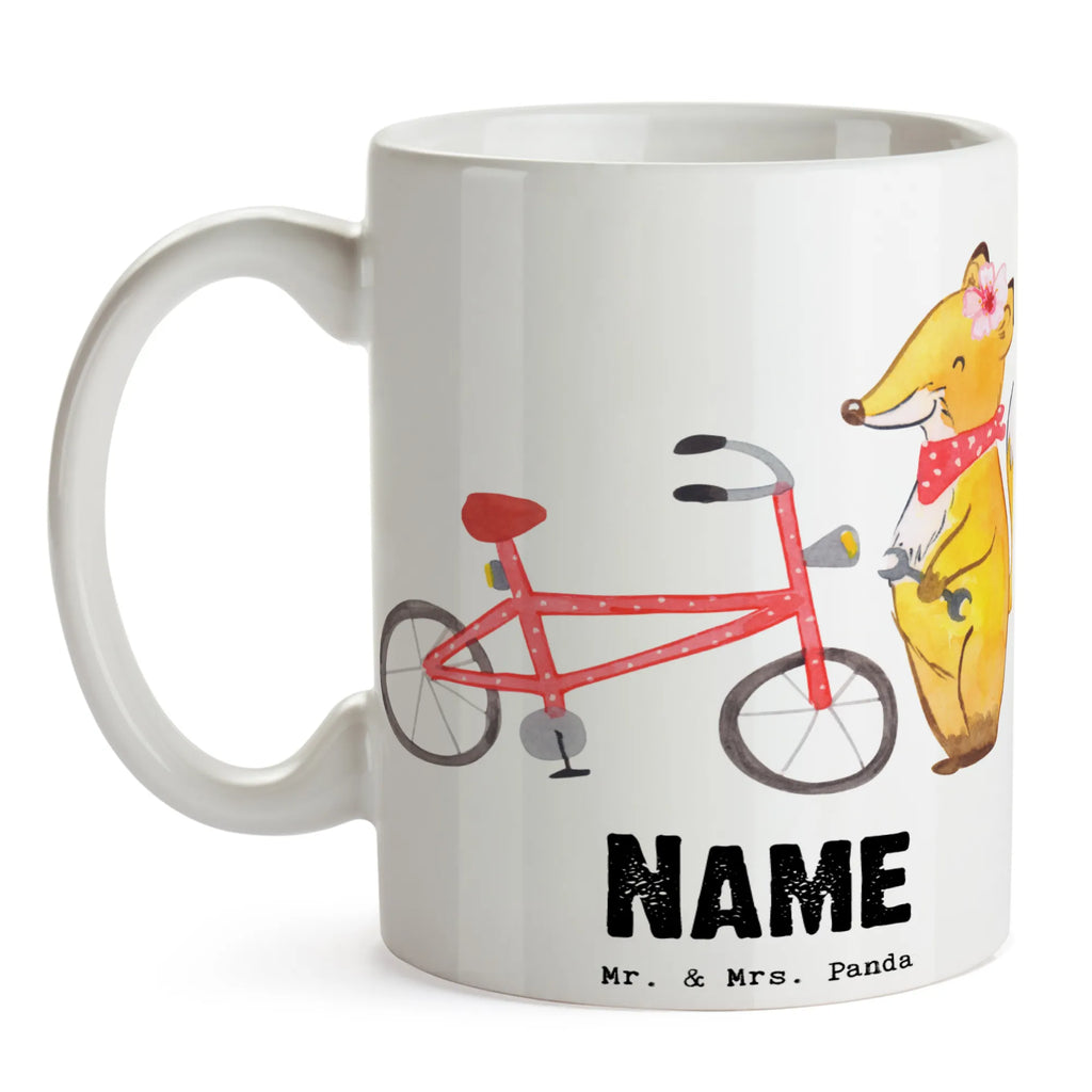 Personalisierte Tasse Zweirad Mechanikerin mit Herz Namen, Personalisierte Tasse, Tasse mit Namen, Namenstasse, Drucken, Wunschname, Tasse, Personalisiert, Beruf, Ausbildung, Jubiläum, Abschied, Rente, Kollege, Kollegin, Geschenk, Schenken, Arbeitskollege, Mitarbeiter, Firma, Danke, Dankeschön