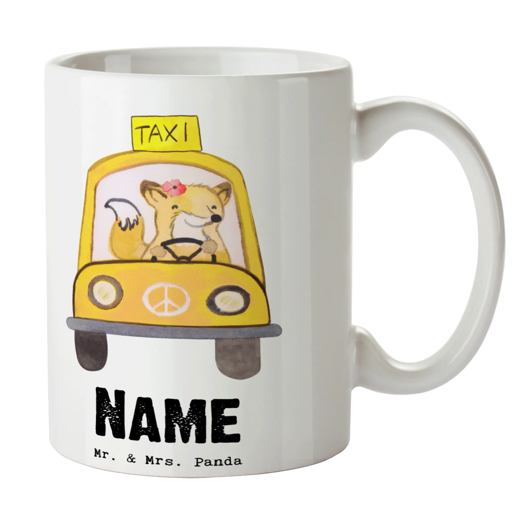 Spersonalizowany kubek taxistka serce Zawód, Wykształcenie, Jubileusz, Pożegnanie, Emerytura, Kolega, Koleżanka, Prezent, Dawać, Pracownik, Współpracownik, Firma, Dziękuję, Dziękuję bardzo