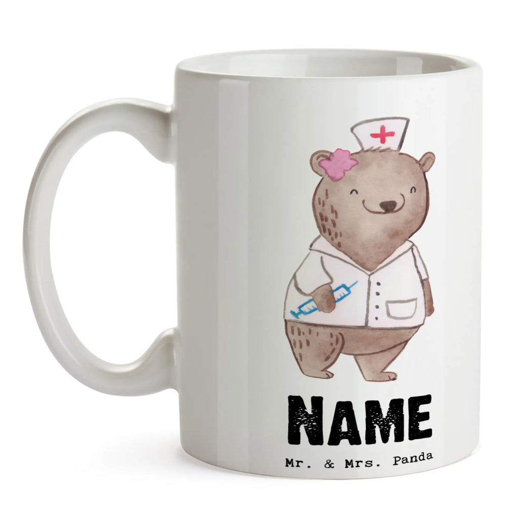 Personalisierte Tasse Anästhesistin mit Herz Namenstasse, Namen, Tasse, Personalisiert, Personalisierte Tasse, Drucken, Wunschname, Tasse mit Namen, Beruf, Ausbildung, Jubiläum, Abschied, Rente, Kollege, Kollegin, Geschenk, Schenken, Arbeitskollege, Mitarbeiter, Firma, Danke, Dankeschön, Anästhesie, Krankenhaus, Anästhesistin, Studium, Narkoseärztin