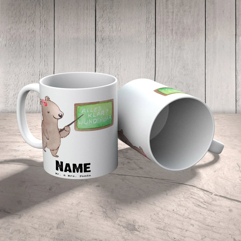 Personalisierte Tasse Nachhilfelehrerin Herz Namenstasse, Wunschname, Personalisierte Tasse, Personalisiert, Tasse mit Namen, Tasse, Drucken, Namen, Beruf, Ausbildung, Jubiläum, Abschied, Rente, Kollege, Kollegin, Geschenk, Schenken, Arbeitskollege, Mitarbeiter, Firma, Danke, Dankeschön, Nachhilfelehrerin, Nachhilfeschule, Nachhilfeunterricht