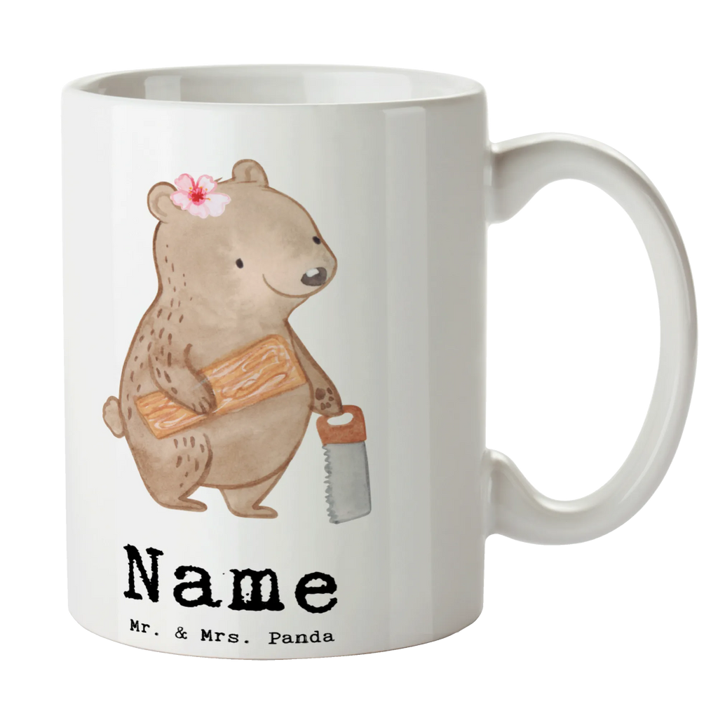 Personalisierte Tasse Restauratorin mit Herz Tasse, Personalisiert, Namen, Drucken, Personalisierte Tasse, Wunschname, Tasse mit Namen, Namenstasse, Beruf, Ausbildung, Jubiläum, Abschied, Rente, Kollege, Kollegin, Geschenk, Schenken, Arbeitskollege, Mitarbeiter, Firma, Danke, Dankeschön