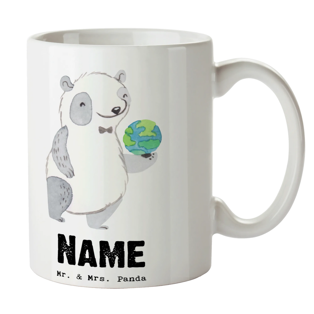 Spersonalizowany kubek Agent turystyczny serce Zawód, Wykształcenie, Jubileusz, Pożegnanie, Emerytura, Kolega, Koleżanka, Prezent, Dawać, Pracownik, Współpracownik, Firma, Dziękuję, Dziękuję bardzo