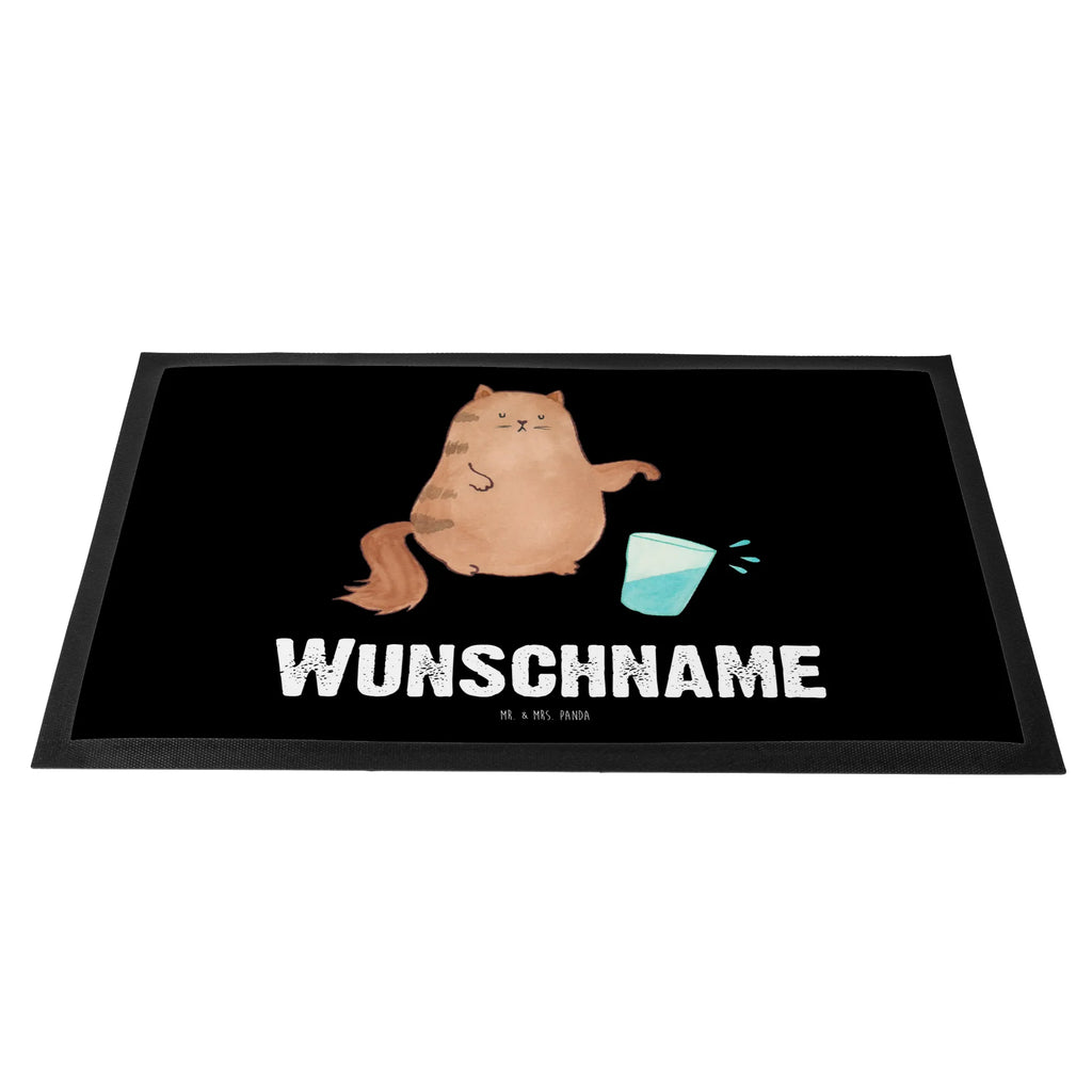 Personalisierte Fußmatte Katze Wasserglas Personalisieruung, Wunschnamen, Bedrucken, Namensfussmatte, Fußmatte bedrucken, Personalisiert, Türvorleger mit Namen, Türvorleger personalisiert, Fußmatte mit Namen, Haustürmatte personalisiert, Personalisierte Fußmatte, Katze, Katzenmotiv, Katzenfan, Katzendeko, Katzenfreund, Katzenliebhaber, Katzenprodukte, Katzenartikel, Katzenaccessoires, Katzensouvenirs, Katzenliebhaberprodukte, Katzenmotive, Glas, Wasser, Cat, Cats, Haustier, Mietze, Katzenhalter, Kater, Katzenbesitzerin, Katzen