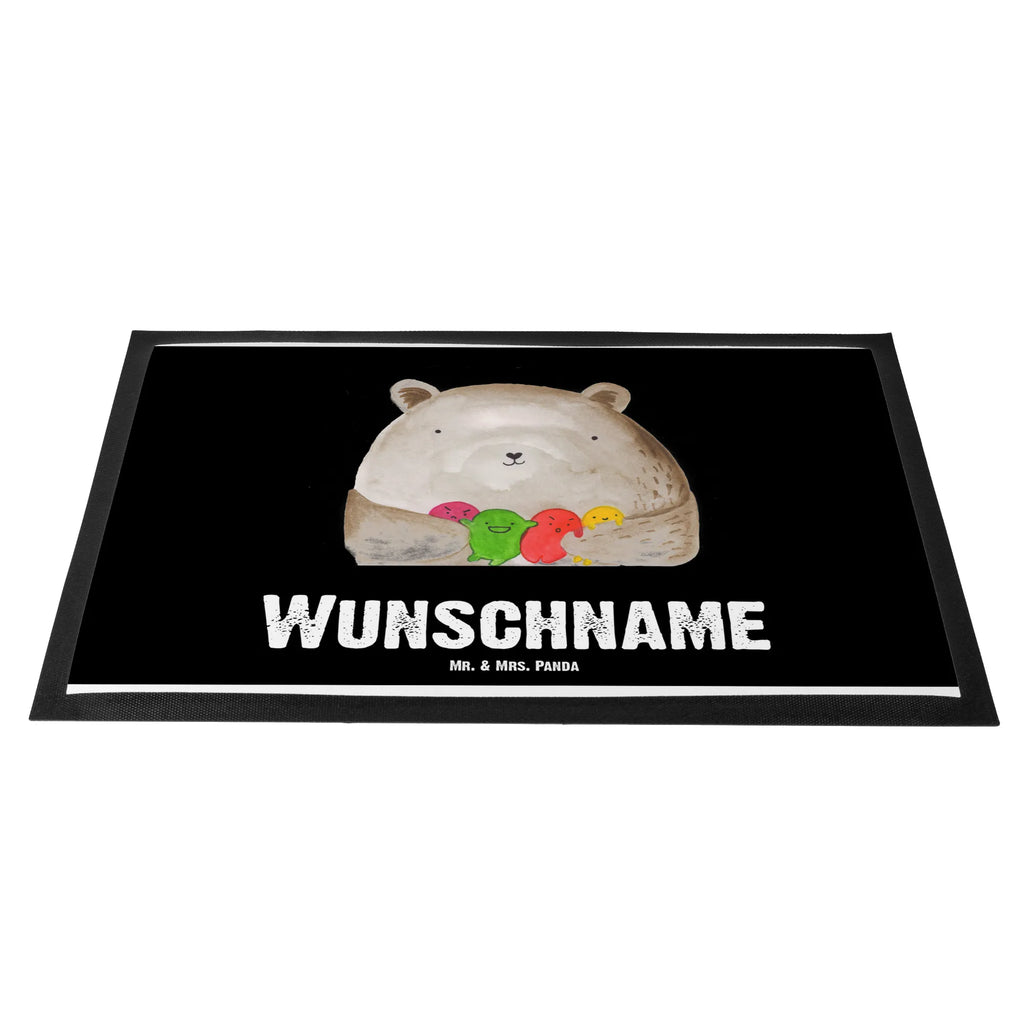 Personalized doormat bear Feeling bear, teddy, teddy bear, cuddly toy, Bear, Madness