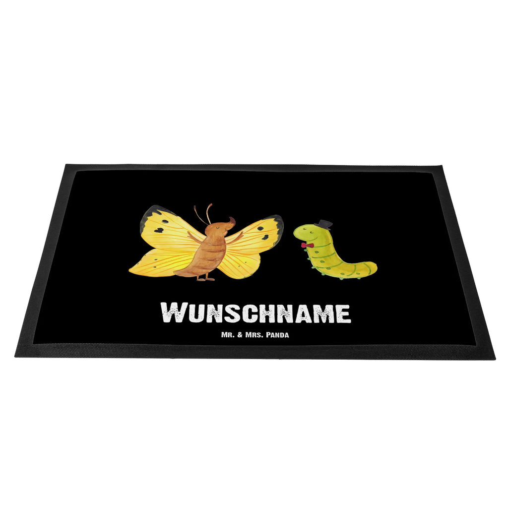 Spersonalizowana wycieraczka gąsienica motyl Motywy zwierzęce, dobra energia, zabawne powiedzonka, zwierzęta