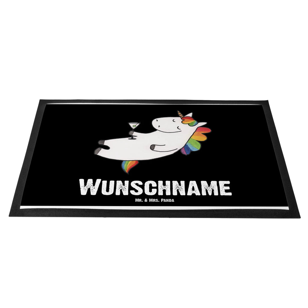 Personalized doormat unicorn cocktail unicorn, unicorns, girlfriend present, caipirinha, rum, champagne, party, celebrating, birthday, girlfriend gift, fun