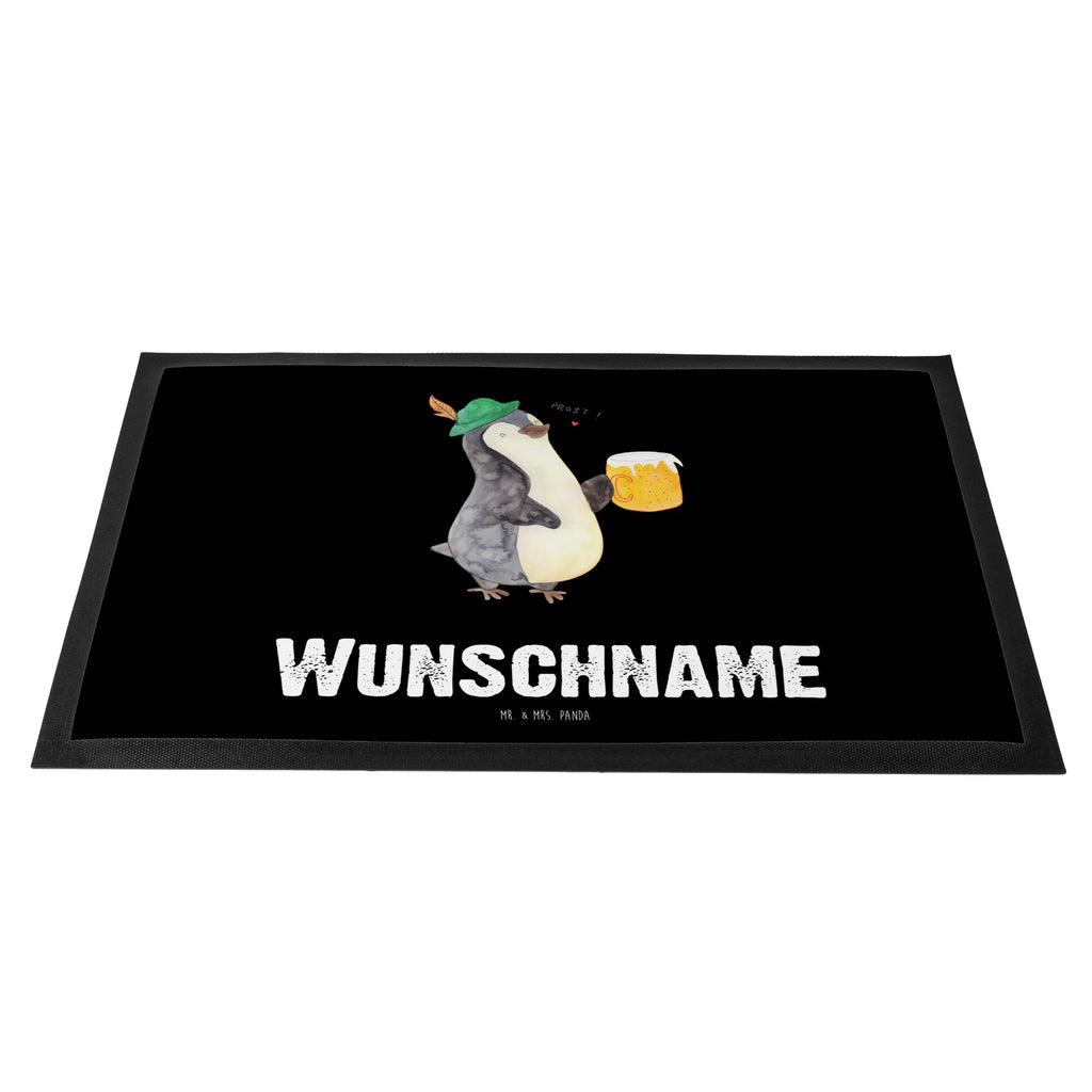 Personalisierte Fußmatte Pinguin Bier Türvorleger mit Namen, Bedrucken, Personalisierte Fußmatte, Türvorleger personalisiert, Fußmatte bedrucken, Wunschnamen, Namensfussmatte, Fußmatte mit Namen, Personalisiert, Personalisieruung, Haustürmatte personalisiert, Pinguin, Pinguine, Bier, Oktoberfest