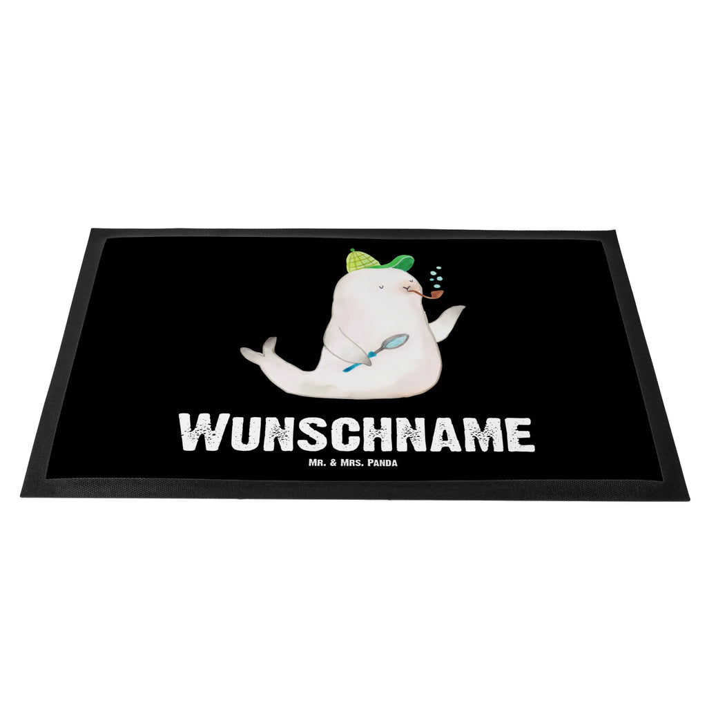 Personalisierte Fußmatte Robbe Sherlock Personalisierung, Türvorleger mit Namen, Haustürmatte Personalisiert, Fußmatte Bedrucken, Namensfussmatte, Fußmatte mit Namen, Türvorleger Personalisiert, Personalisiert, Wunschnamen, Bedrucken, Personalisierte Fußmatte, Lustige Sprüche, Tiere, Tiermotive, Gute Laune