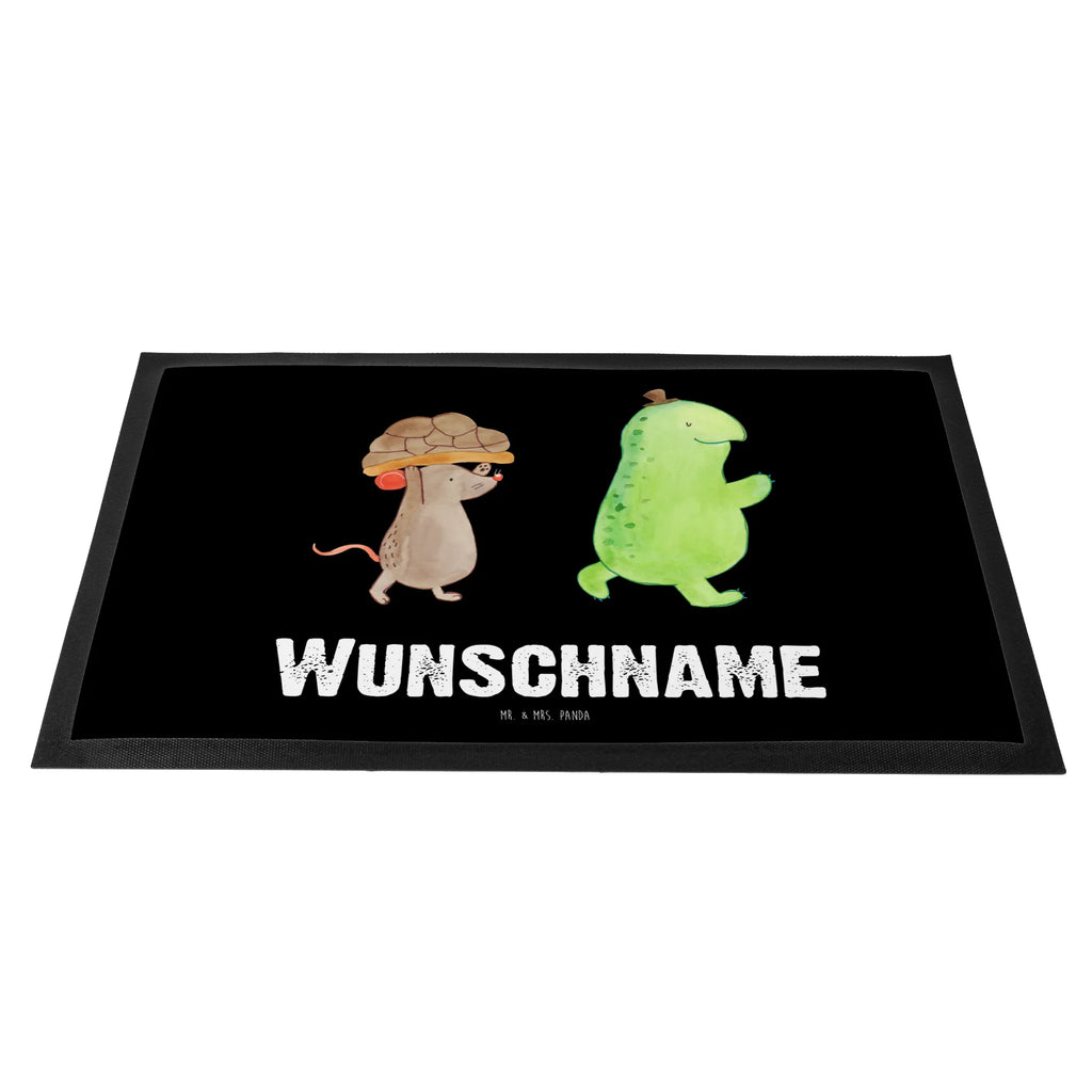 Personalized doormat tortoise Mouse turtle, tortoise, reptile, ancient creature, cute, sweet, gift, gift ideas, birthday gift, illustrated, funny, turtle gift items, funny turtle gifts, pet turtles, mom, best friend, sister or daughter, turtle lover, friends, girlfriends, mouse, best friends