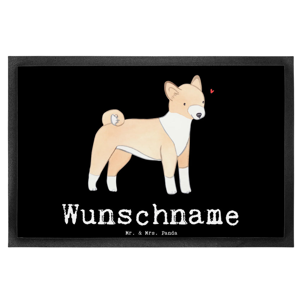Personalisierte Fußmatte Basenji Lebensretter Personalisierte Fußmatte, Türvorleger mit Namen, Wunschnamen, Personalisiert, Türvorleger personalisiert, Bedrucken, Haustürmatte personalisiert, Personalisieruung, Fußmatte mit Namen, Fußmatte bedrucken, Namensfussmatte, Hund, Hunderasse, Rassehund, Hundebesitzer, Geschenk, Tierfreund, Schenken, Welpe, Kongo-Terrier, Basenji