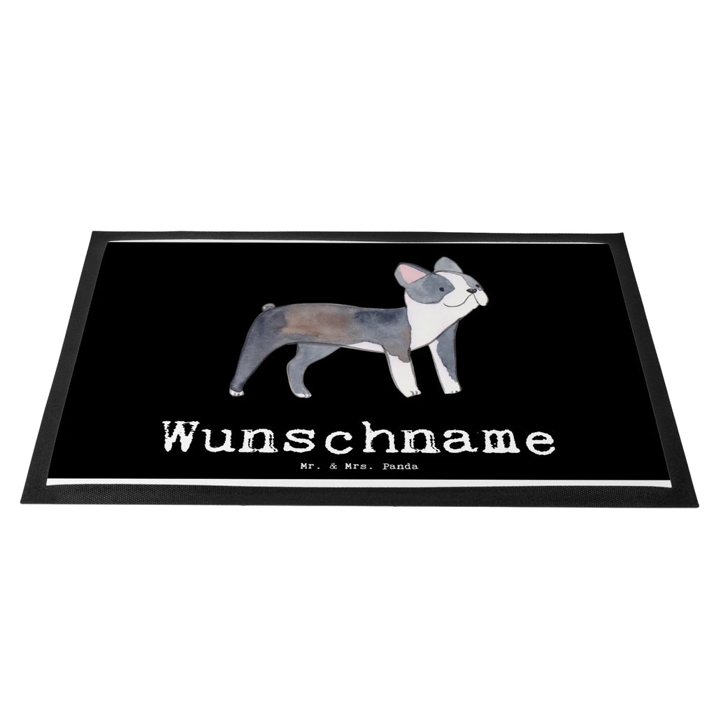 Personalized doormat Boston Terrier Lifesaver Dog, dog breed, purebred dog, dog owner, gift, animal lover, giving, puppy