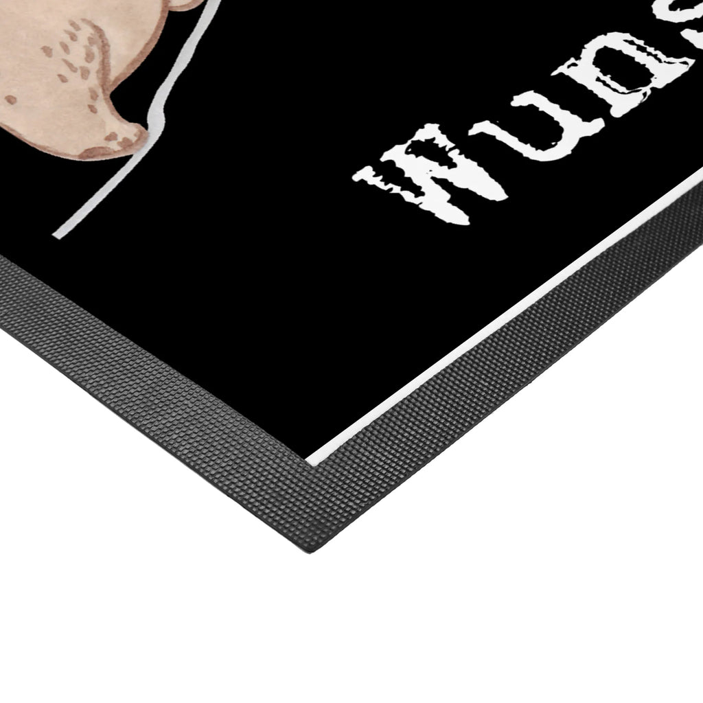 Personalisierte Fußmatte Bär Bergsteigen Haustürmatte personalisiert, Fußmatte mit Namen, Namensfussmatte, Personalisiert, Fußmatte bedrucken, Bedrucken, Personalisierte Fußmatte, Wunschnamen, Personalisieruung, Türvorleger personalisiert, Türvorleger mit Namen, Geschenk, Sport, Sportart, Hobby, Schenken, Danke, Dankeschön, Auszeichnung, Gewinn, Sportler, Trekking, Alpinismus, Bergsteigen, wandern, Alpinwandern, Bergsport