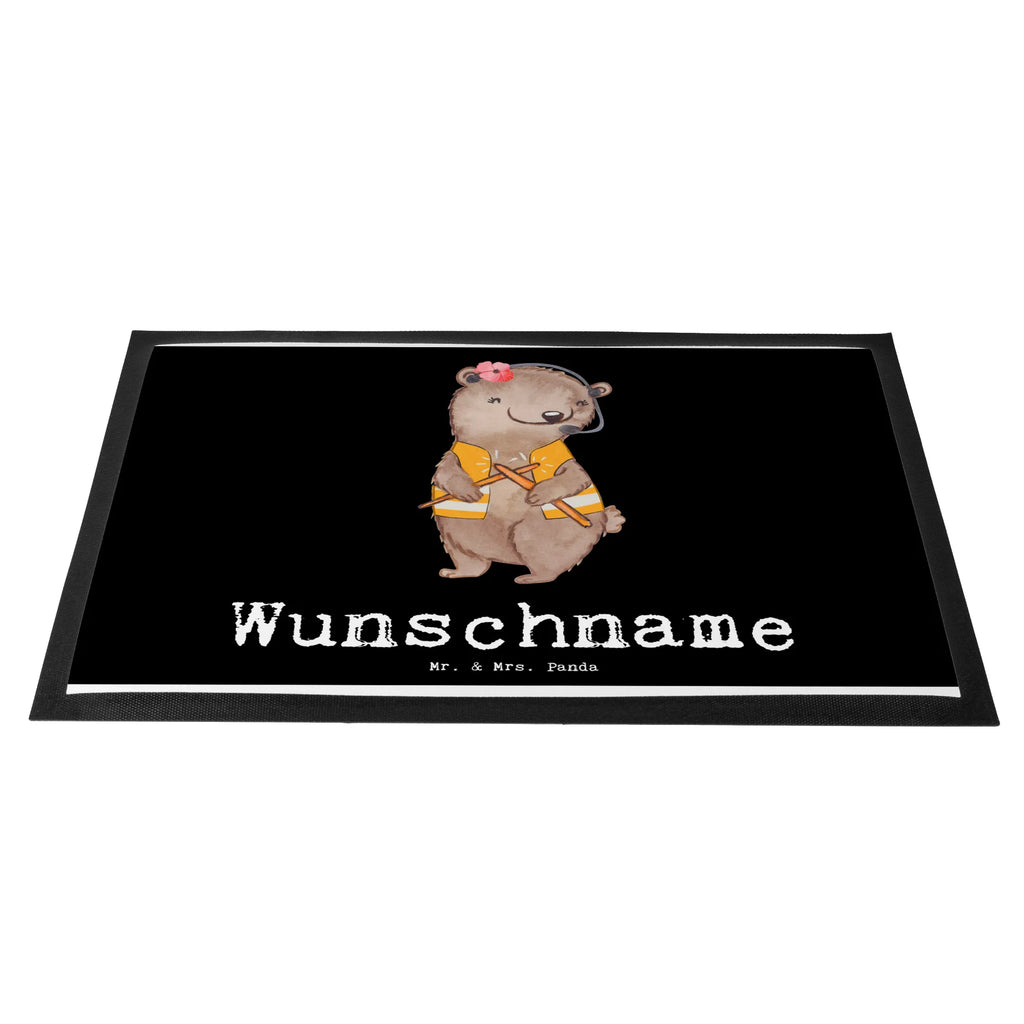 Personalized doormat female air traffic controller Heart gift, gift idea, best, farewell gift, passing exam, anniversary, retirement, promotion, job start, sayings, funny, profession