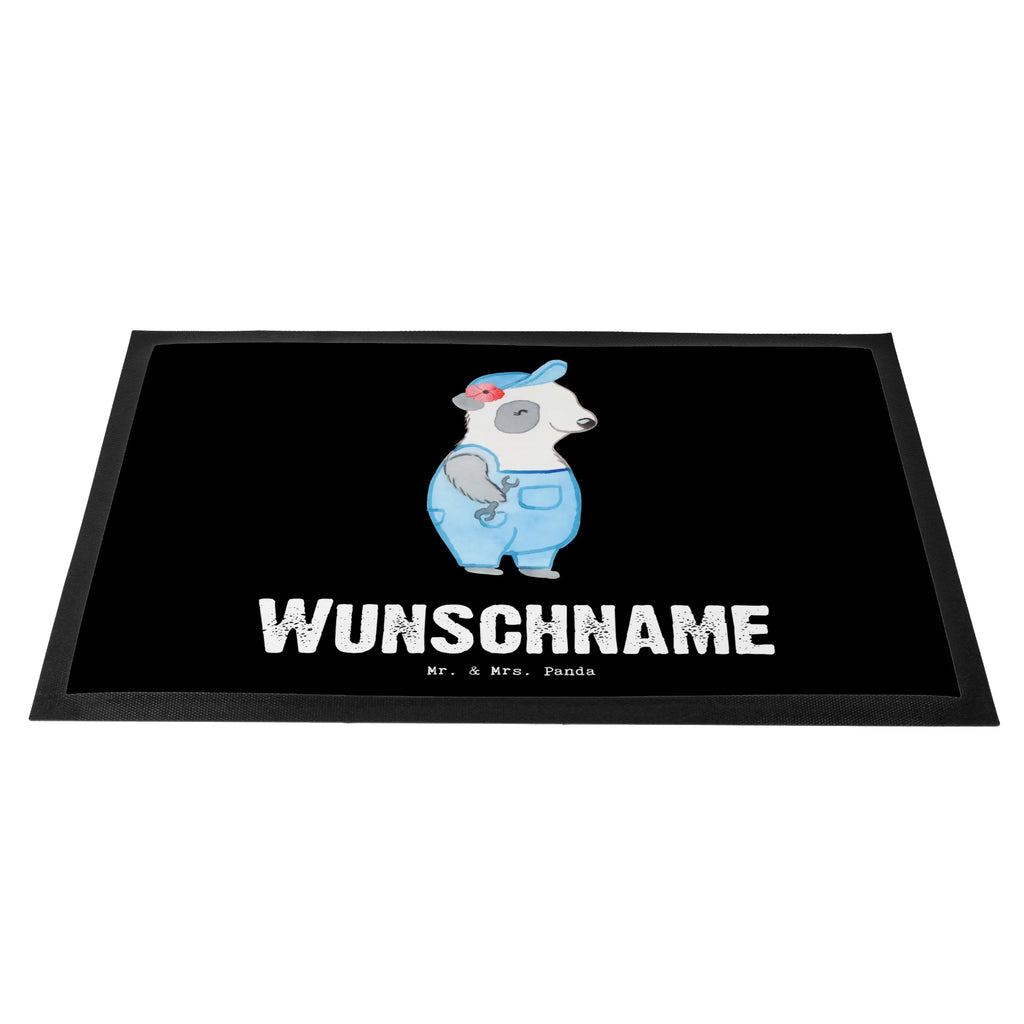 Personalized doormat Refrigeration Mechatronics Technician Heart gift, gift idea, best, farewell gift, passing exam, anniversary, retirement, promotion, job start, sayings, funny, profession