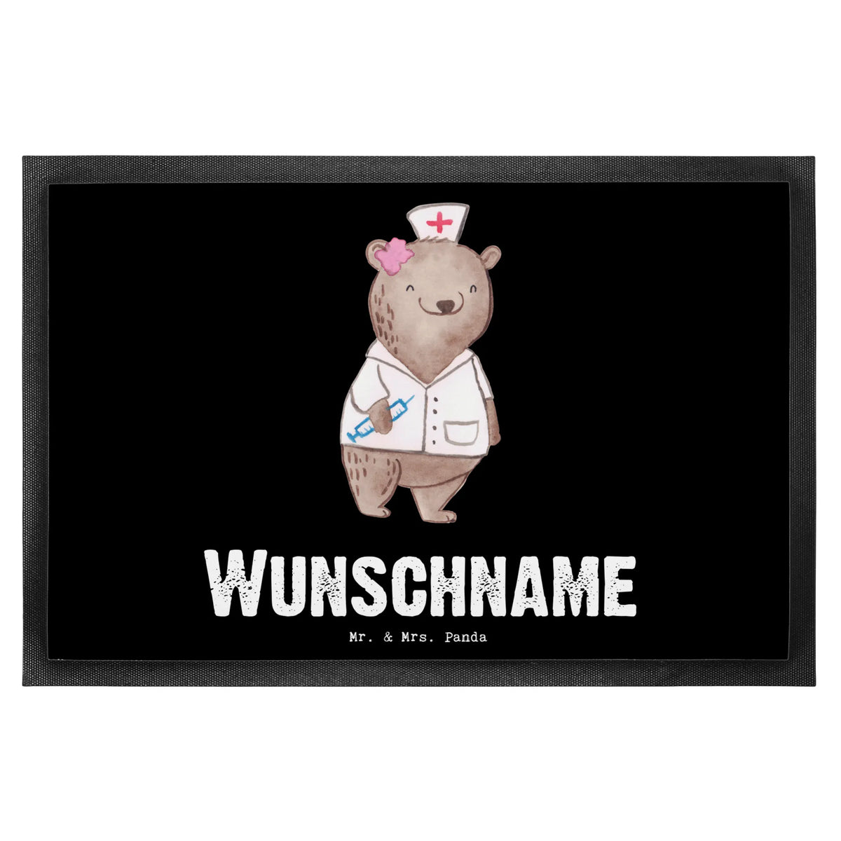Spersonalizowana wycieraczka medyczna asystentka Serce Zawód, Wykształcenie, Jubileusz, Pożegnanie, Emerytura, Kolega, Koleżanka, Prezent, Dawać, Pracownik, Współpracownik, Firma, Dziękuję, Dziękuję bardzo