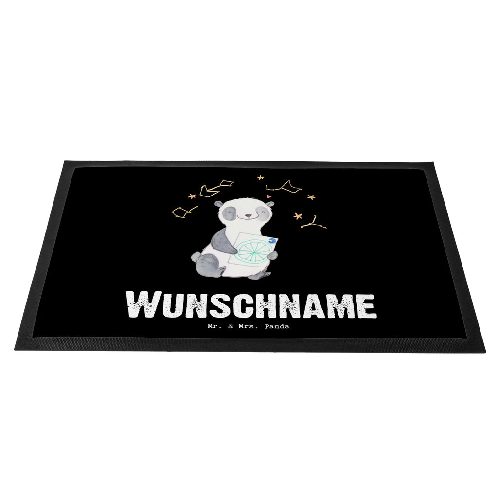 Personalisierte Fußmatte Panda Astrologie Bedrucken, Namensfussmatte, Haustürmatte Personalisiert, Fußmatte Bedrucken, Türvorleger Personalisiert, Personalisiert, Türvorleger mit Namen, Fußmatte mit Namen, Personalisierung, Personalisierte Fußmatte, Wunschnamen, Geschenk, Schenken, Sport, Sportart, Hobby, Danke, Dankeschön, Auszeichnung, Gewinn, Sportler, Astrologie, Sternbilder, Horoskop