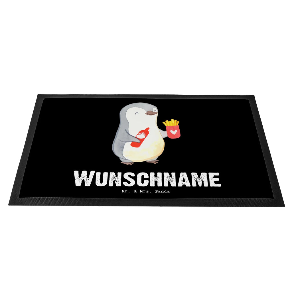 Spersonalizowana wycieraczka właściciel budki z przekąskami serce Zawód, Wykształcenie, Jubileusz, Pożegnanie, Emerytura, Kolega, Koleżanka, Prezent, Dawać, Pracownik, Współpracownik, Firma, Dziękuję, Dziękuję bardzo