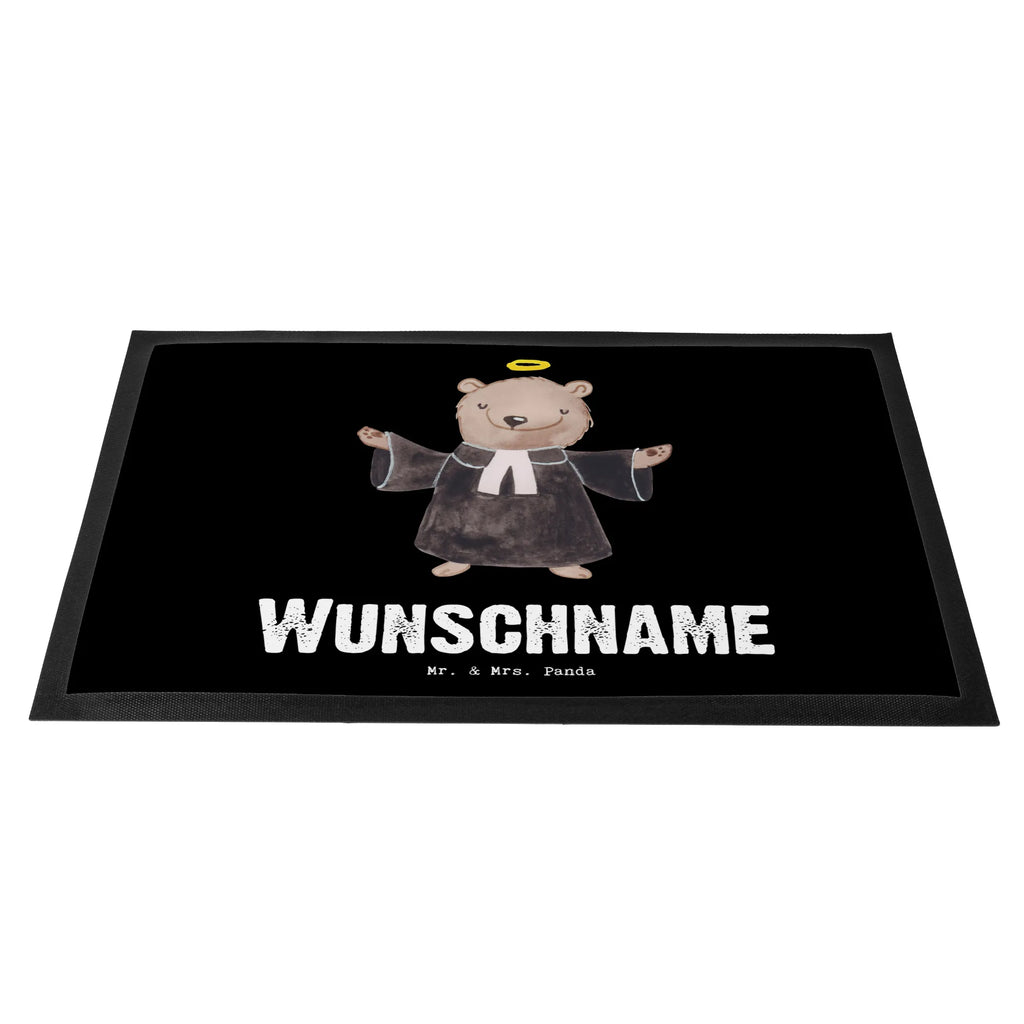 Personalisierte Fußmatte Pastor mit Herz Namensfussmatte, Bedrucken, Fußmatte bedrucken, Personalisiert, Türvorleger personalisiert, Personalisierte Fußmatte, Wunschnamen, Haustürmatte personalisiert, Türvorleger mit Namen, Fußmatte mit Namen, Personalisieruung, Beruf, Ausbildung, Jubiläum, Abschied, Rente, Kollege, Kollegin, Geschenk, Schenken, Arbeitskollege, Mitarbeiter, Firma, Danke, Dankeschön, Theologe, Prediger<br />Priester, Kirche, Pastor, Pfarrer, Diener Gottes<br />Geistlicher