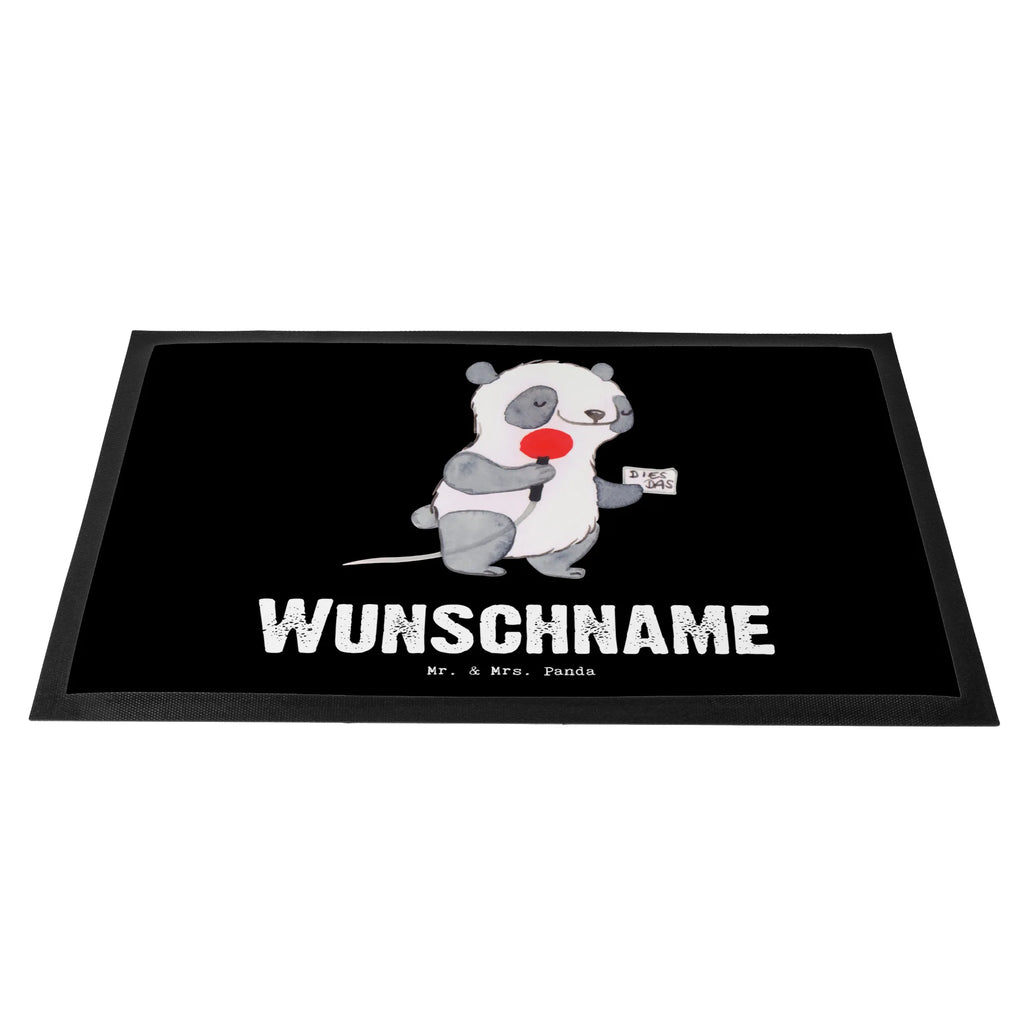 Personalisierte Fußmatte Pressesprecher mit Herz Fußmatte mit Namen, Fußmatte bedrucken, Türvorleger personalisiert, Namensfussmatte, Personalisieruung, Haustürmatte personalisiert, Wunschnamen, Personalisierte Fußmatte, Türvorleger mit Namen, Bedrucken, Personalisiert, Beruf, Ausbildung, Jubiläum, Abschied, Rente, Kollege, Kollegin, Geschenk, Schenken, Arbeitskollege, Mitarbeiter, Firma, Danke, Dankeschön