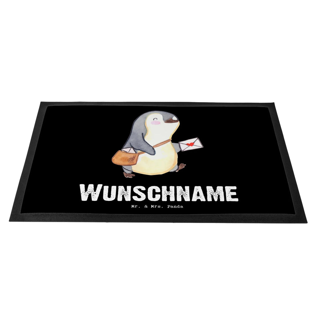 Personalisierte Fußmatte Postbote mit Herz Wunschnamen, Fußmatte bedrucken, Türvorleger personalisiert, Personalisierte Fußmatte, Bedrucken, Namensfussmatte, Personalisieruung, Haustürmatte personalisiert, Fußmatte mit Namen, Personalisiert, Türvorleger mit Namen, Beruf, Ausbildung, Jubiläum, Abschied, Rente, Kollege, Kollegin, Geschenk, Schenken, Arbeitskollege, Mitarbeiter, Firma, Danke, Dankeschön, Briefträger, Postbote, Postler, Briefzusteller