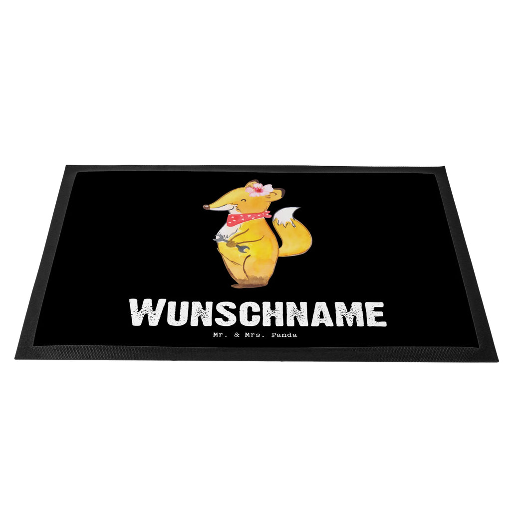 Personalisierte Fußmatte Kfz-Mechatronikerin mit Herz Türvorleger mit Namen, Haustürmatte personalisiert, Personalisiert, Namensfussmatte, Wunschnamen, Personalisierte Fußmatte, Fußmatte bedrucken, Fußmatte mit Namen, Bedrucken, Personalisieruung, Türvorleger personalisiert, Beruf, Ausbildung, Jubiläum, Abschied, Rente, Kollege, Kollegin, Geschenk, Schenken, Arbeitskollege, Mitarbeiter, Firma, Danke, Dankeschön, Meisterin, Kraftfahrzeugmechanikerin, Kfz-Mechatronikerin, Gesellenprüfung